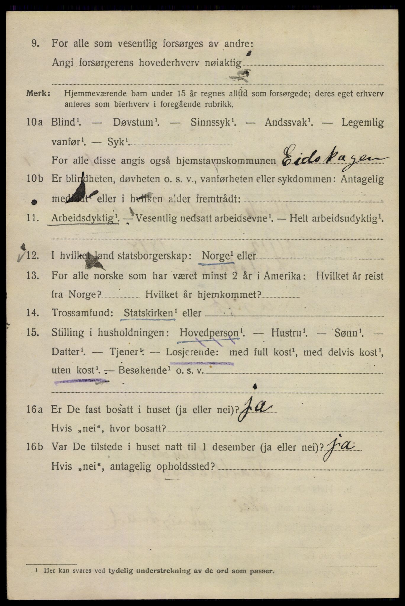 SAO, 1920 census for Kristiania, 1920, p. 519146