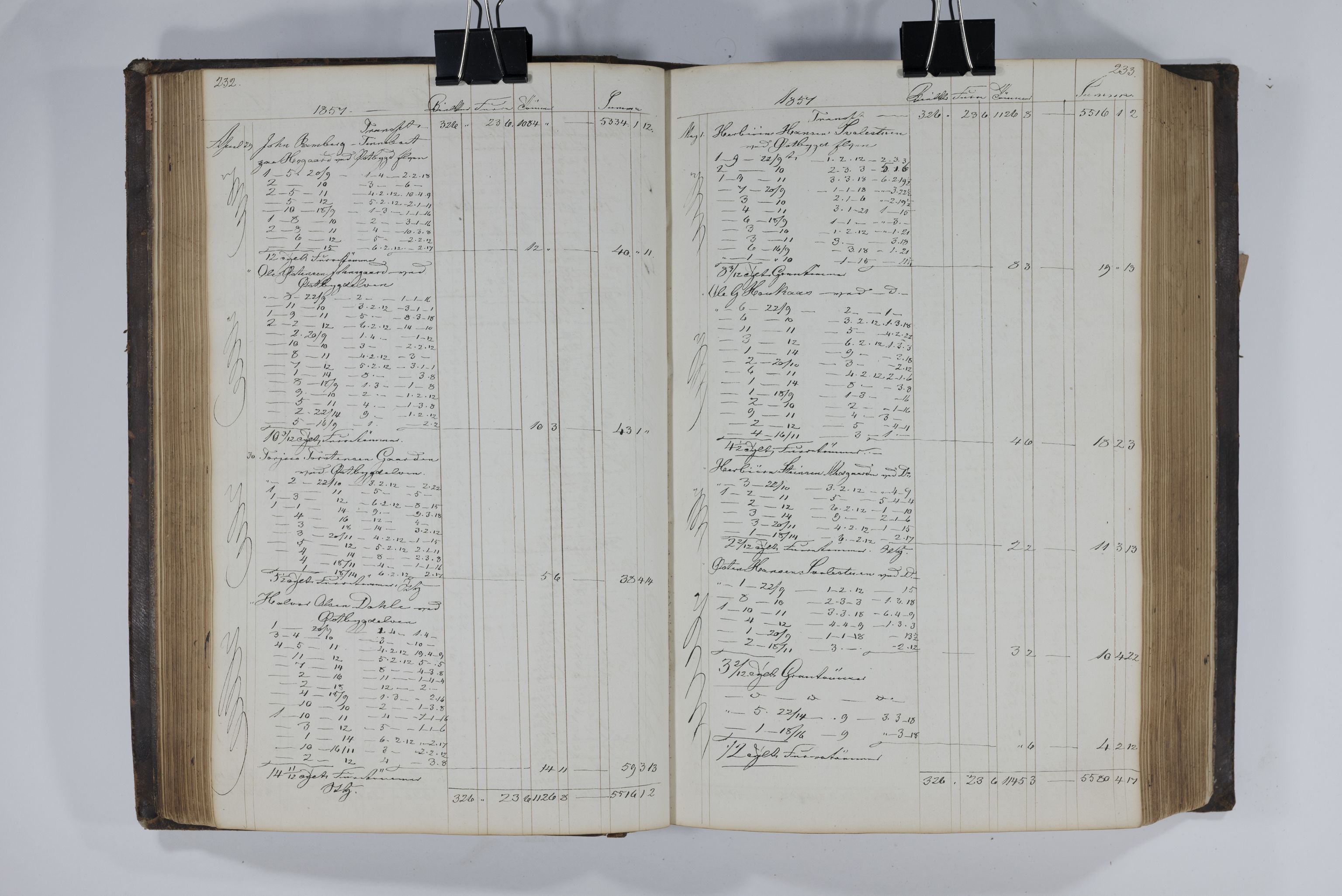 Blehr/ Kjellestad, TEMU/TGM-A-1212/E/Ea/L0001: Merkebok, 1847-1858, p. 119