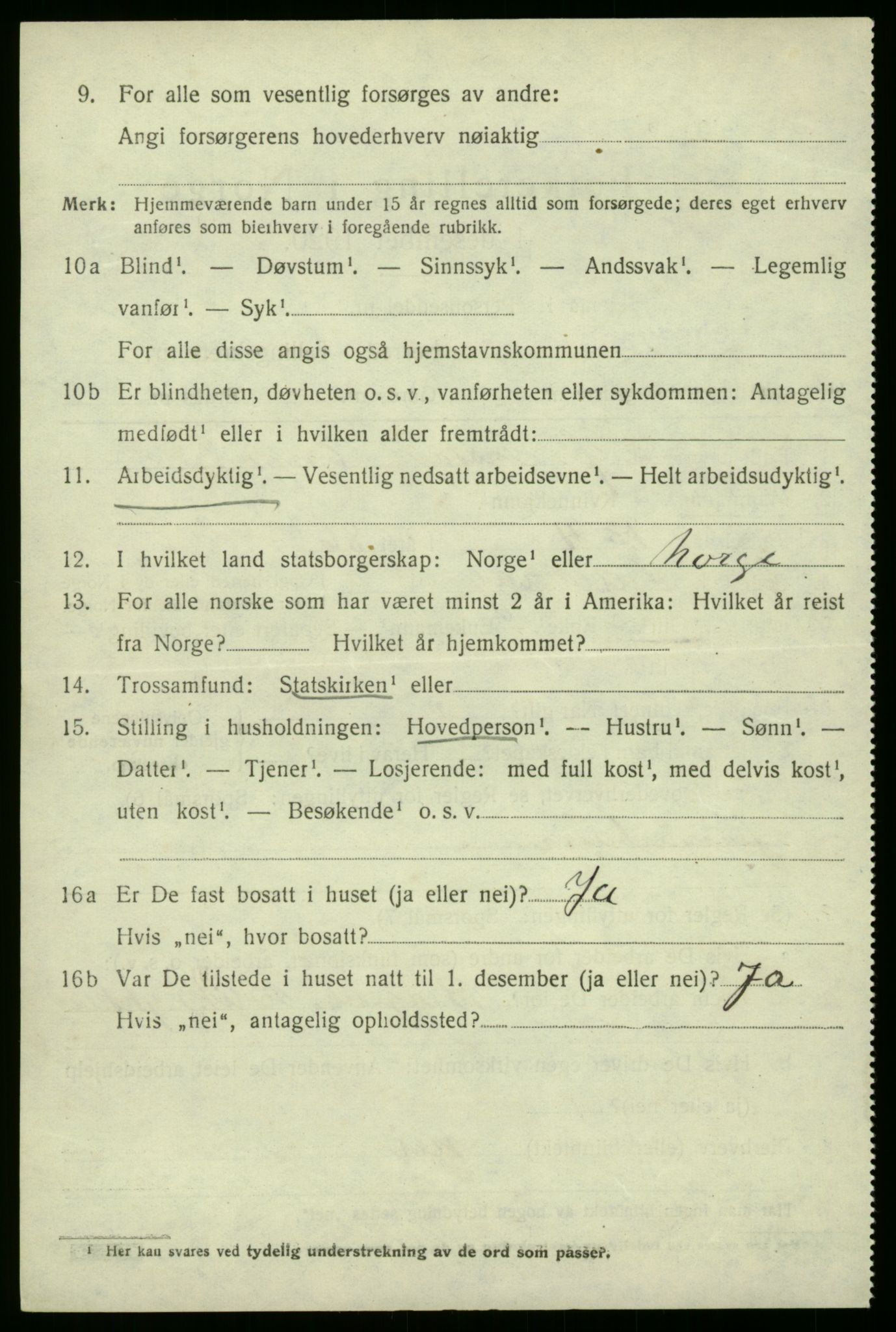 SAB, 1920 census for Laksevåg, 1920, p. 2443