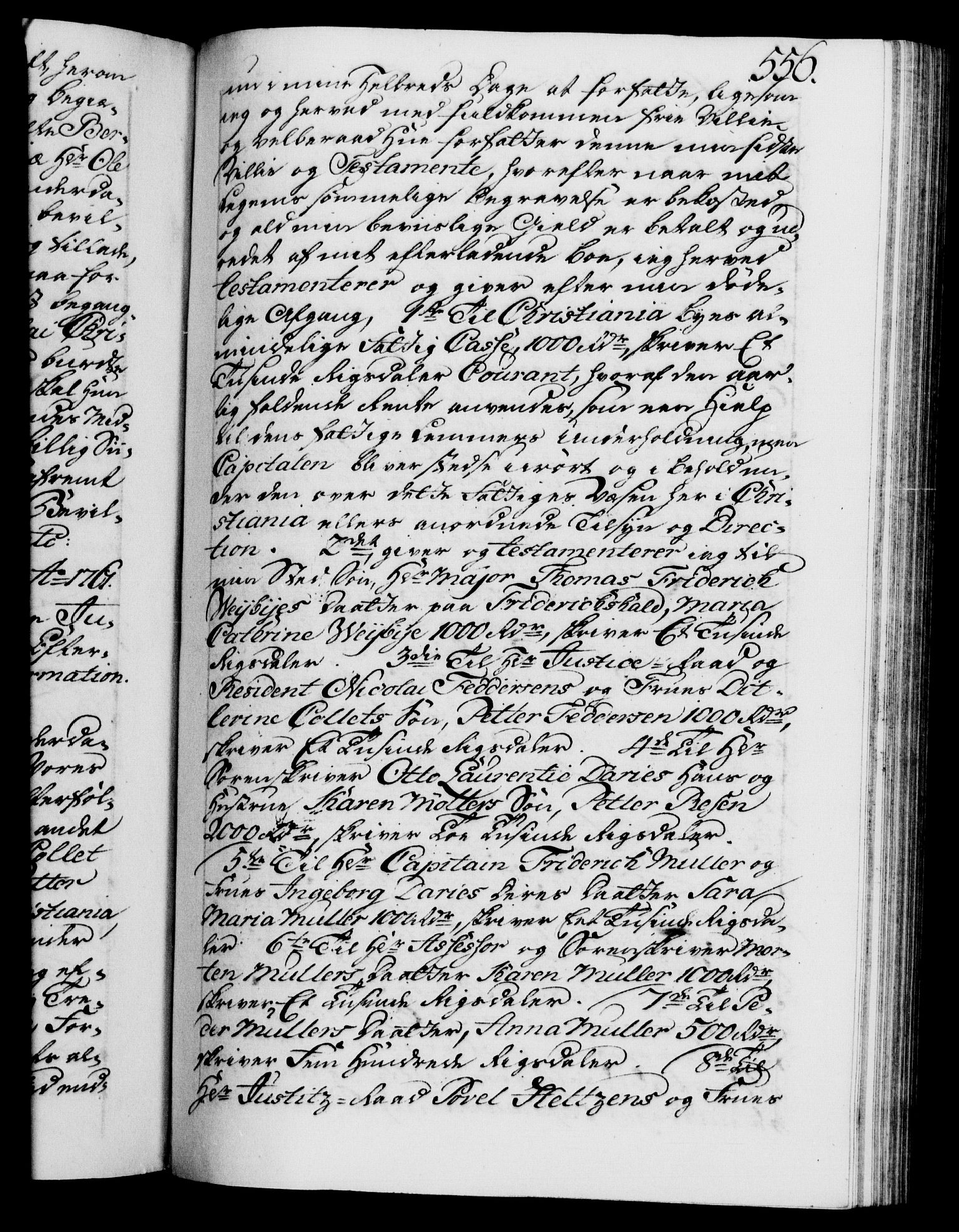 Danske Kanselli 1572-1799, AV/RA-EA-3023/F/Fc/Fca/Fcaa/L0041: Norske registre, 1760-1762, p. 556a