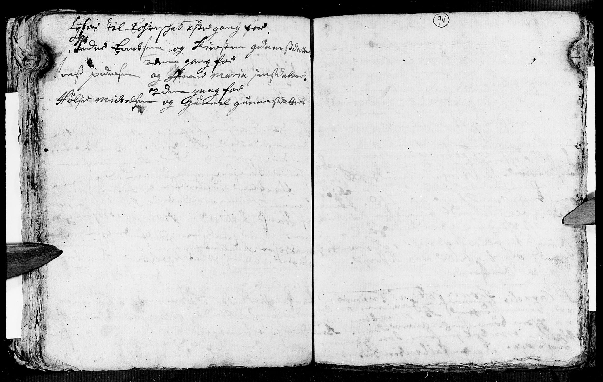Øyestad sokneprestkontor, AV/SAK-1111-0049/F/Fa/L0002: Parish register (official) no. A 2, 1692-1722, p. 94