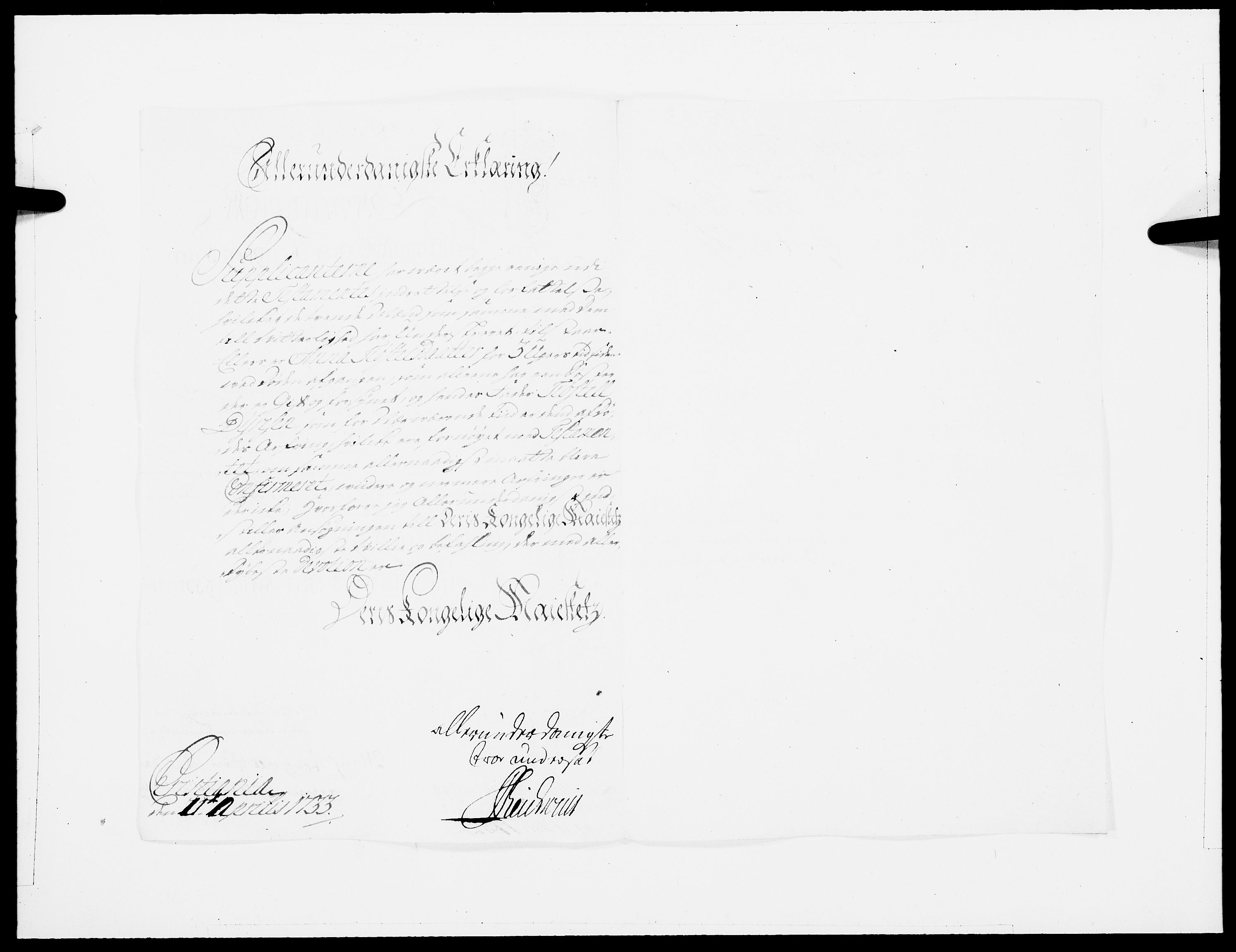 Danske Kanselli 1572-1799, AV/RA-EA-3023/F/Fc/Fcc/Fcca/L0113: Norske innlegg 1572-1799, 1733, p. 214