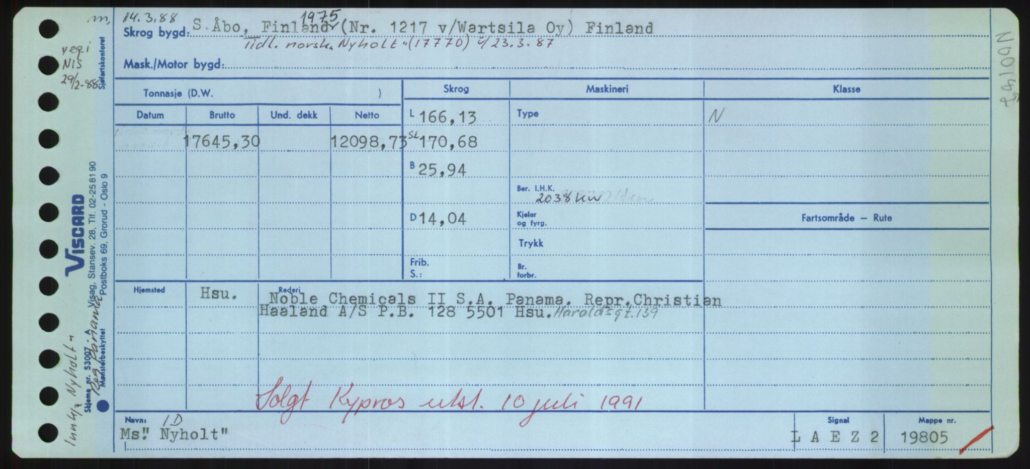 Sjøfartsdirektoratet med forløpere, Skipsmålingen, AV/RA-S-1627/H/Hd/L0027: Fartøy, Norhop-Nør, p. 447