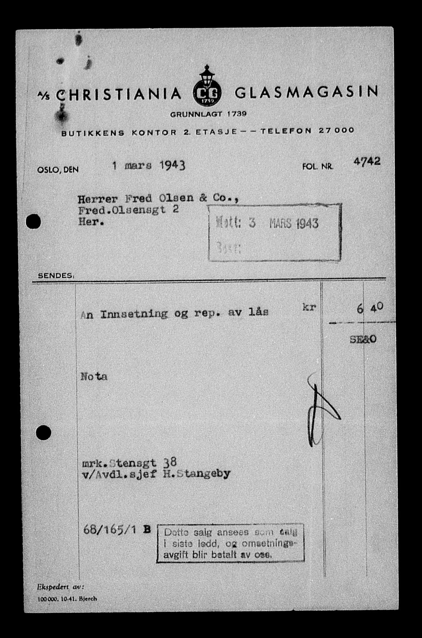 Justisdepartementet, Tilbakeføringskontoret for inndratte formuer, AV/RA-S-1564/H/Hc/Hcc/L0930: --, 1945-1947, p. 172