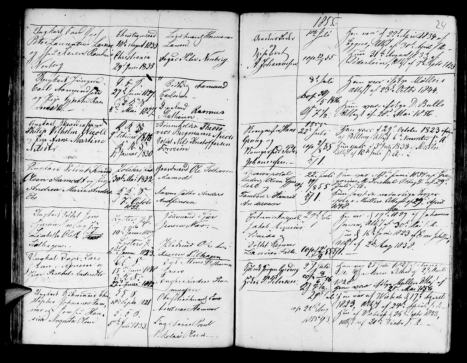 Korskirken sokneprestembete, AV/SAB-A-76101/H/Haa/L0009: Parish register (official) no. A 9, 1743-1861, p. 24