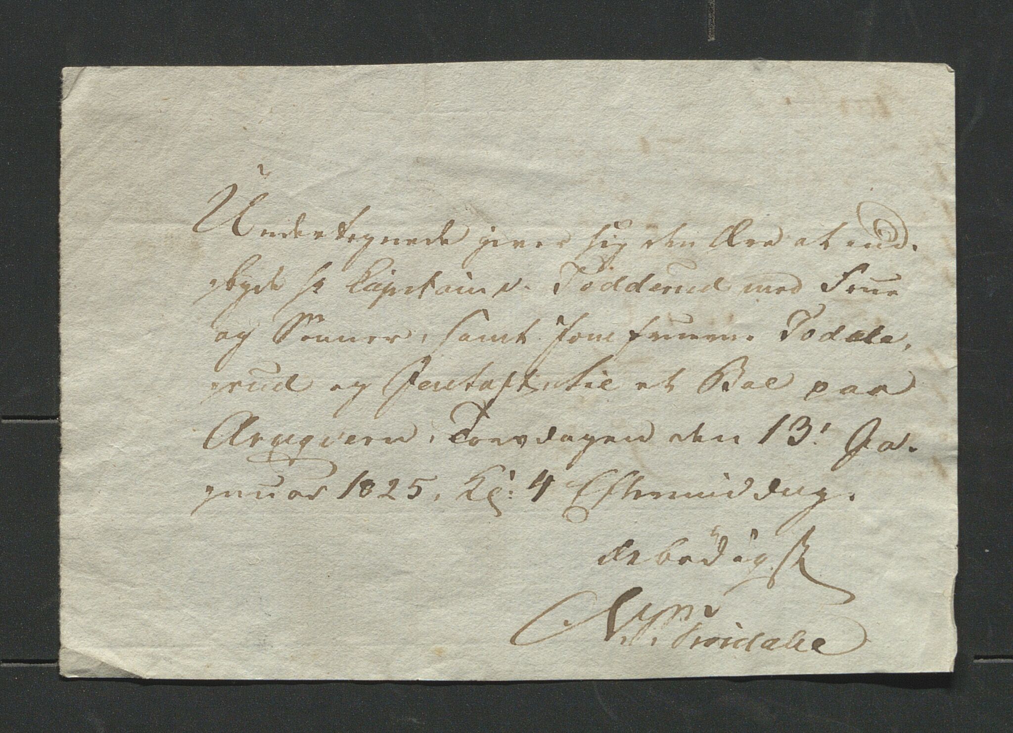 Åker i Vang, Hedmark, og familien Todderud, AV/SAH-ARK-010/J/Jc/L0004: Korrespondanse, 1796-1844, p. 136