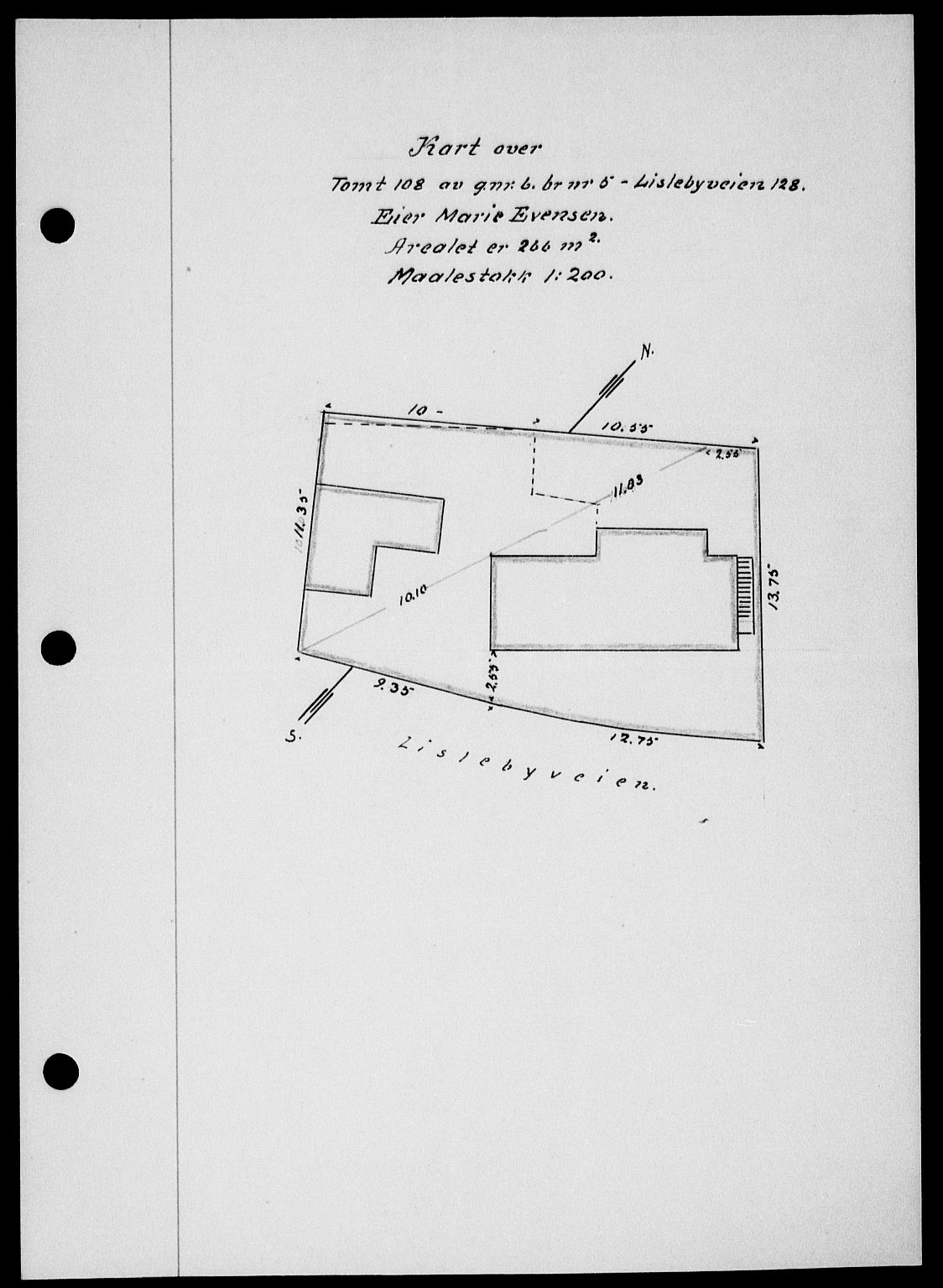 Onsøy sorenskriveri, SAO/A-10474/G/Ga/Gab/L0014: Mortgage book no. II A-14, 1944-1945, Diary no: : 300/1945