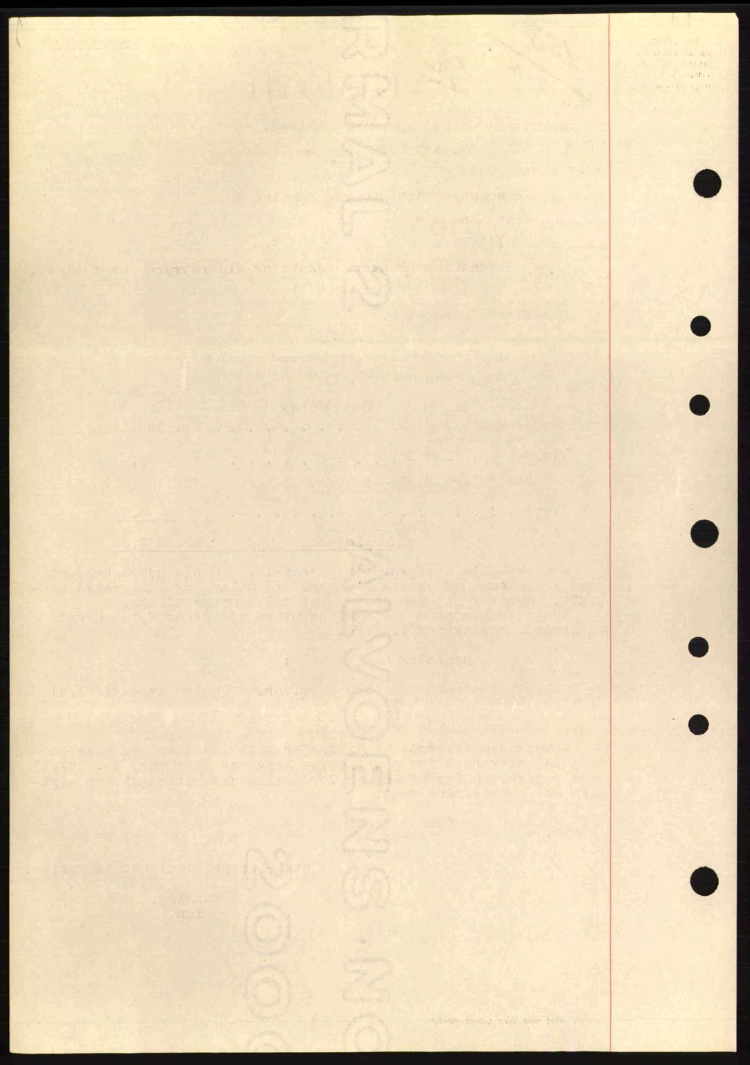 Fosen sorenskriveri, AV/SAT-A-1107/1/2/2C: Mortgage book no. B1, 1943-1945, Diary no: : 153/1945