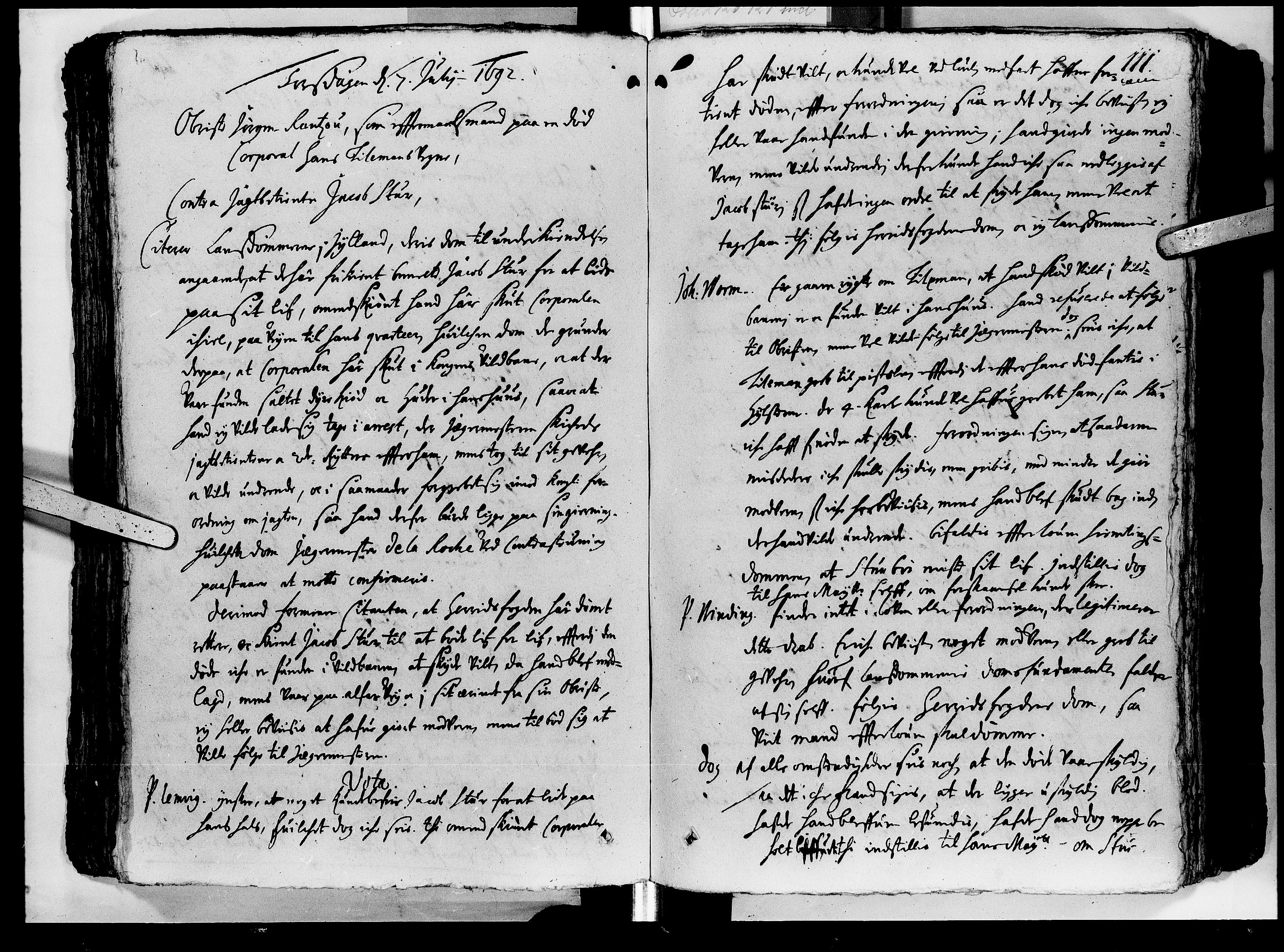 Højesteret, DRA/A-0009, 1692, p. 110b-111a