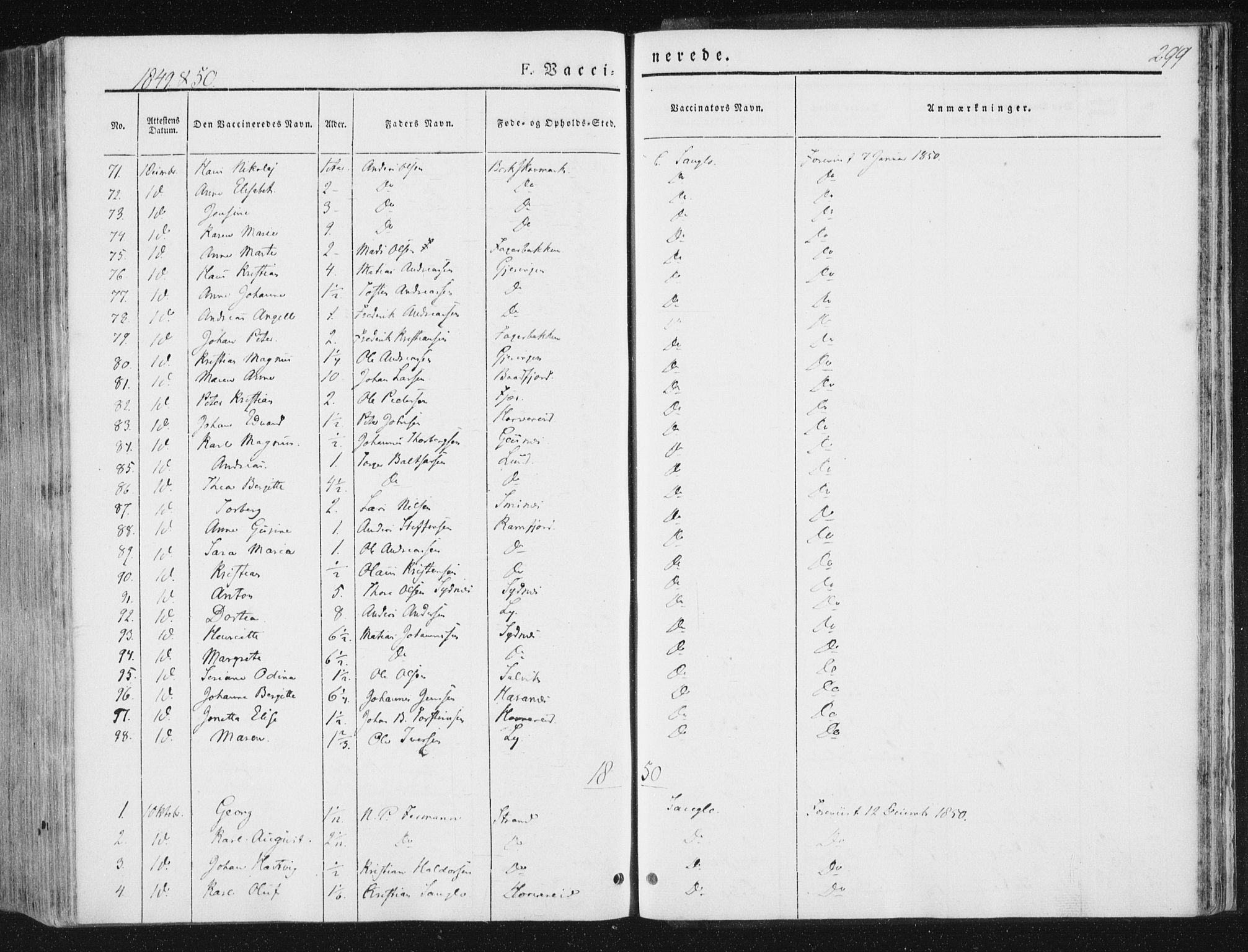 Ministerialprotokoller, klokkerbøker og fødselsregistre - Nord-Trøndelag, SAT/A-1458/780/L0640: Parish register (official) no. 780A05, 1845-1856, p. 299