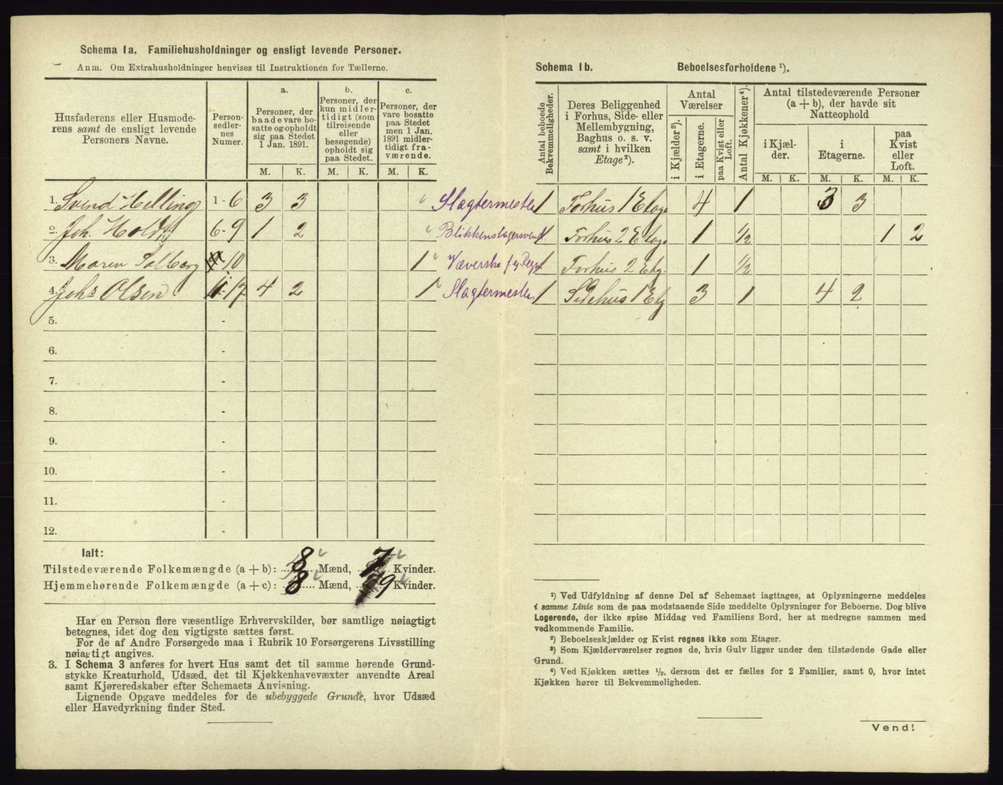 RA, 1891 census for 0602 Drammen, 1891, p. 3260