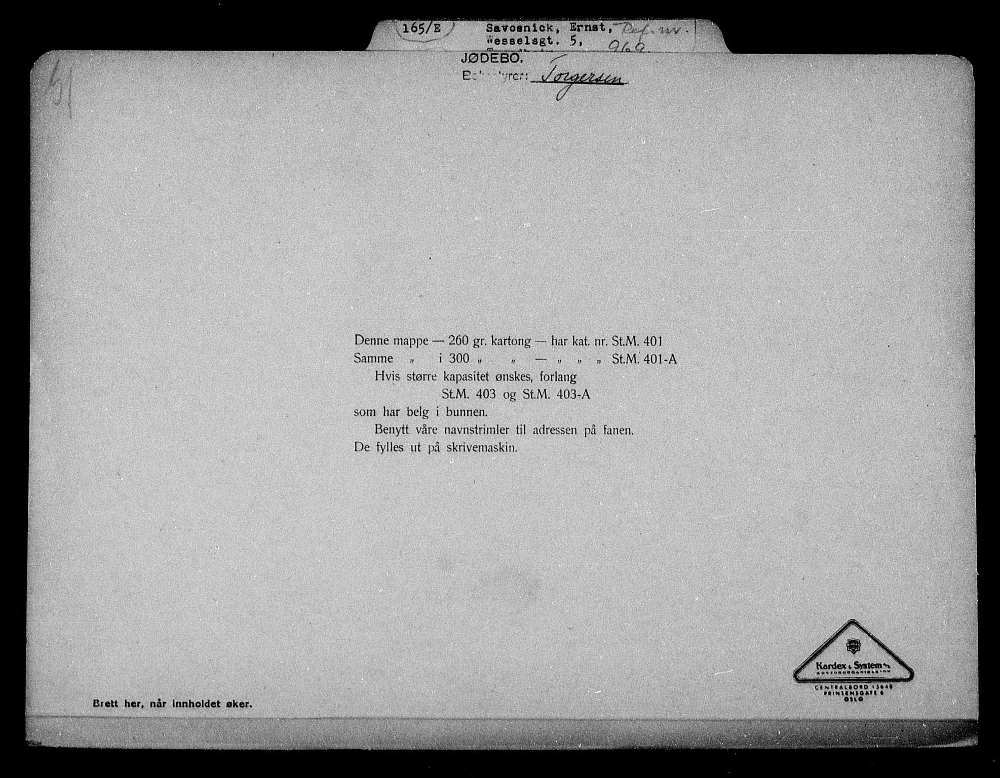 Justisdepartementet, Tilbakeføringskontoret for inndratte formuer, RA/S-1564/H/Hc/Hca/L0907: --, 1945-1947, p. 518