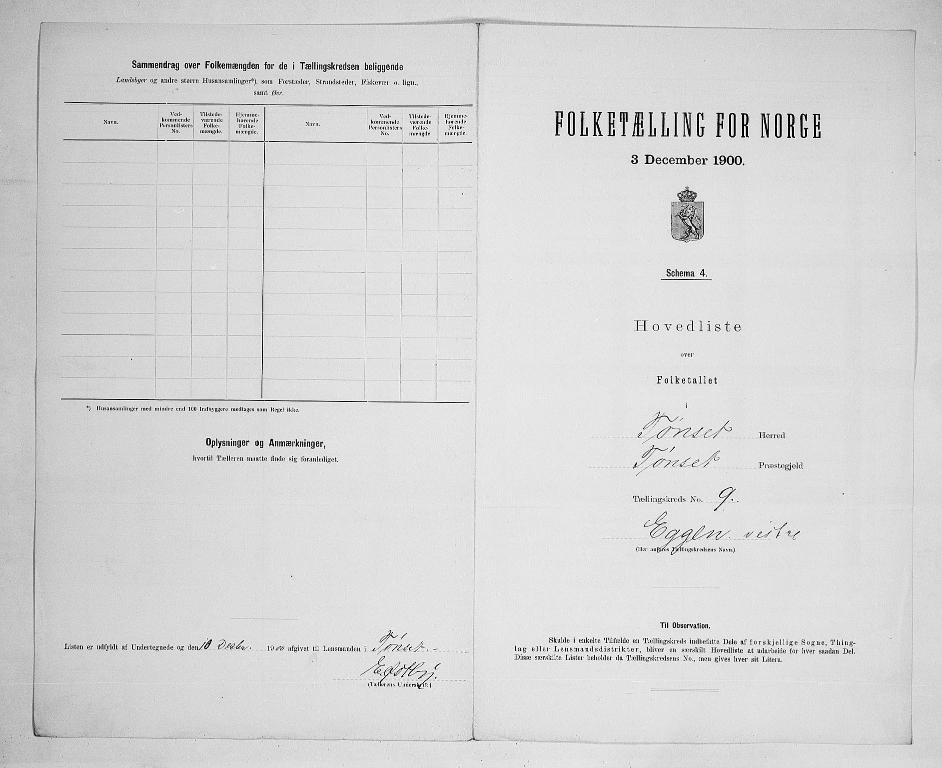 SAH, 1900 census for Tynset, 1900, p. 35