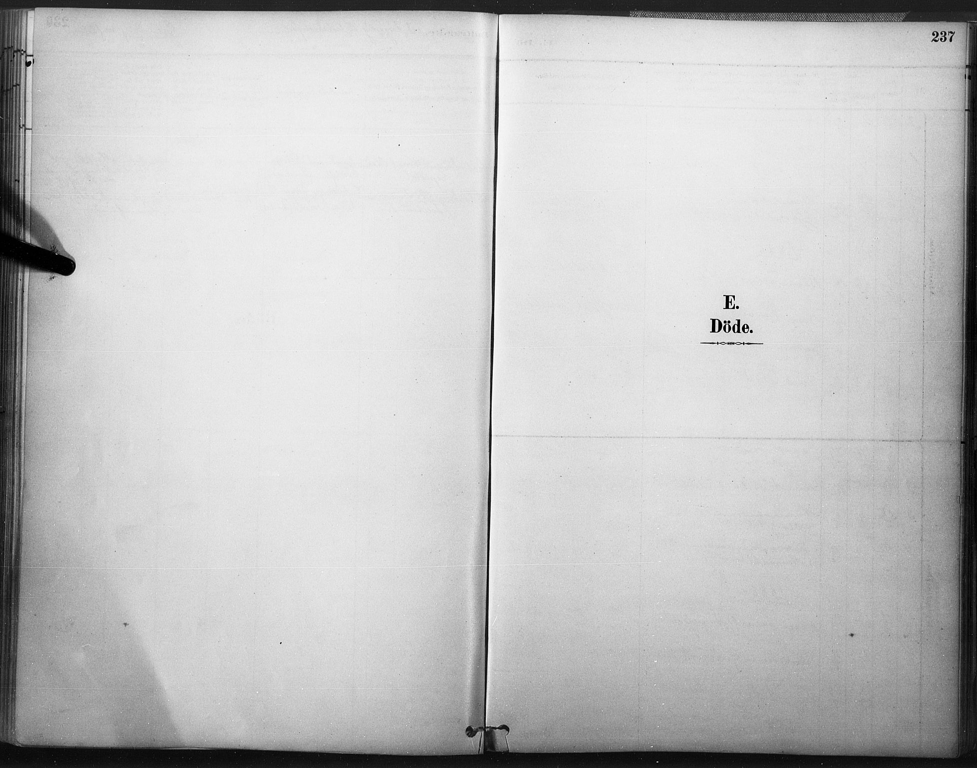 Åmli sokneprestkontor, AV/SAK-1111-0050/F/Fa/Fac/L0010: Parish register (official) no. A 10 /2, 1885-1899, p. 237