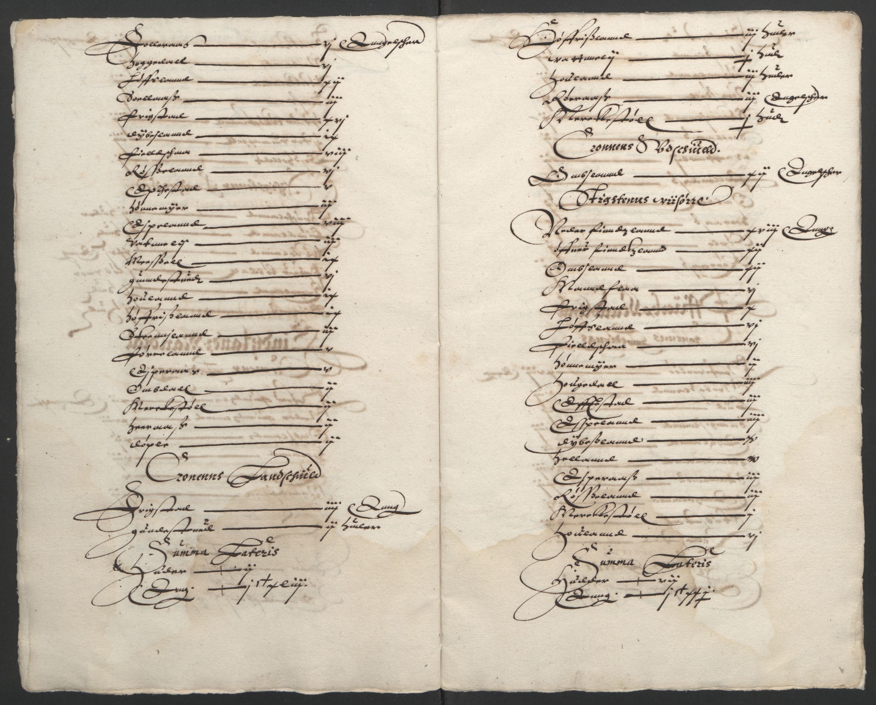 Stattholderembetet 1572-1771, AV/RA-EA-2870/Ek/L0002/0002: Jordebøker til utlikning av garnisonsskatt 1624-1626: / Jordebøker for Agdesiden len, 1624-1625, p. 43