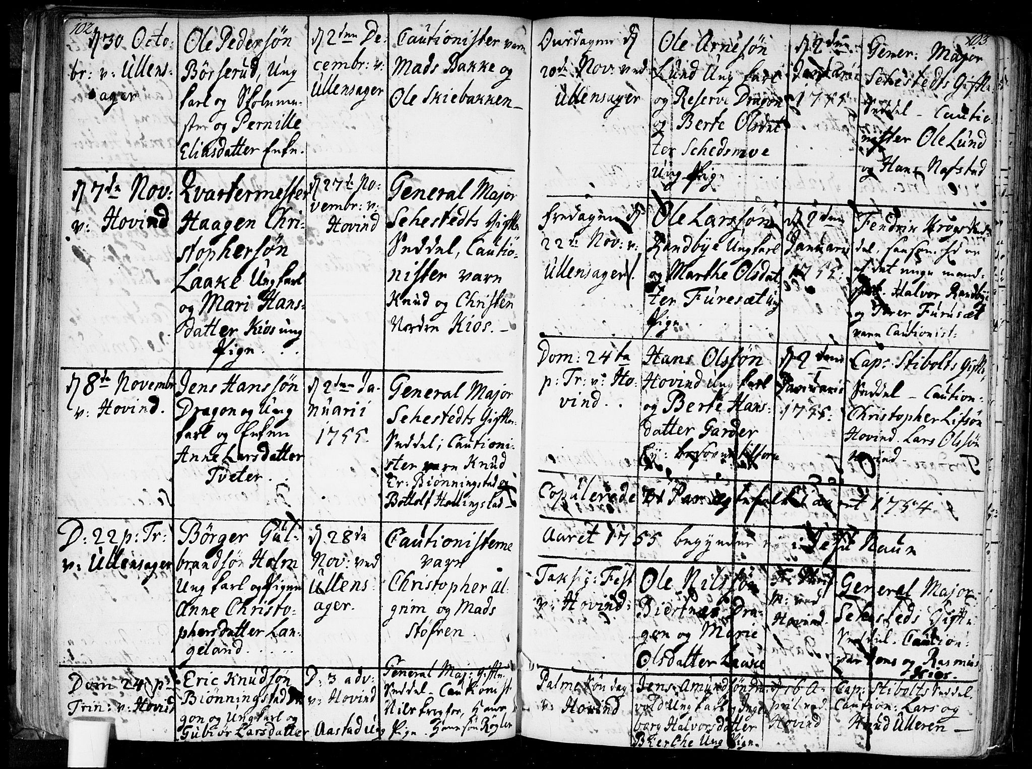 Ullensaker prestekontor Kirkebøker, SAO/A-10236a/F/Fa/L0010: Parish register (official) no. I 10, 1733-1776, p. 102-103