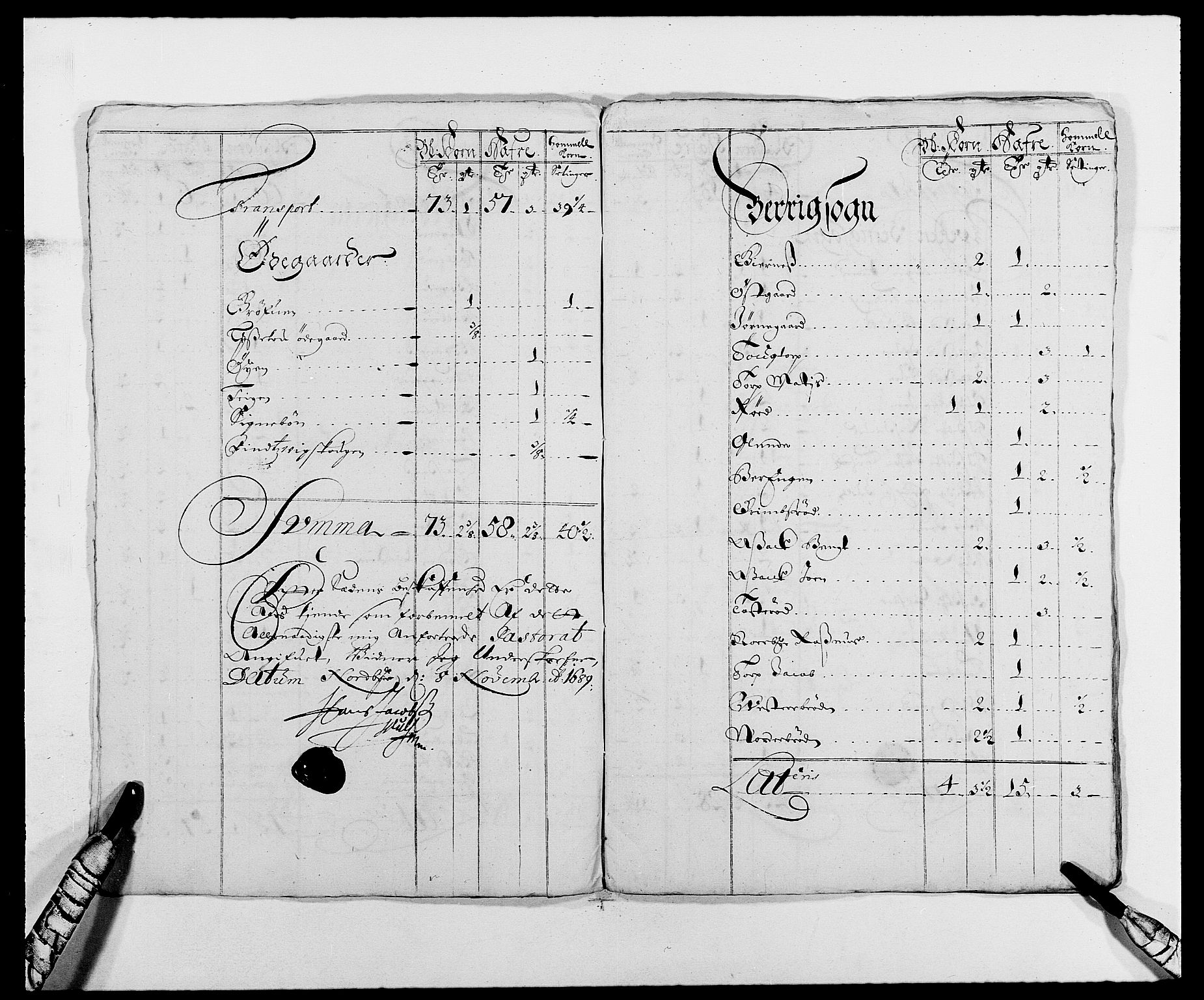 Rentekammeret inntil 1814, Reviderte regnskaper, Fogderegnskap, AV/RA-EA-4092/R01/L0008: Fogderegnskap Idd og Marker, 1689, p. 62