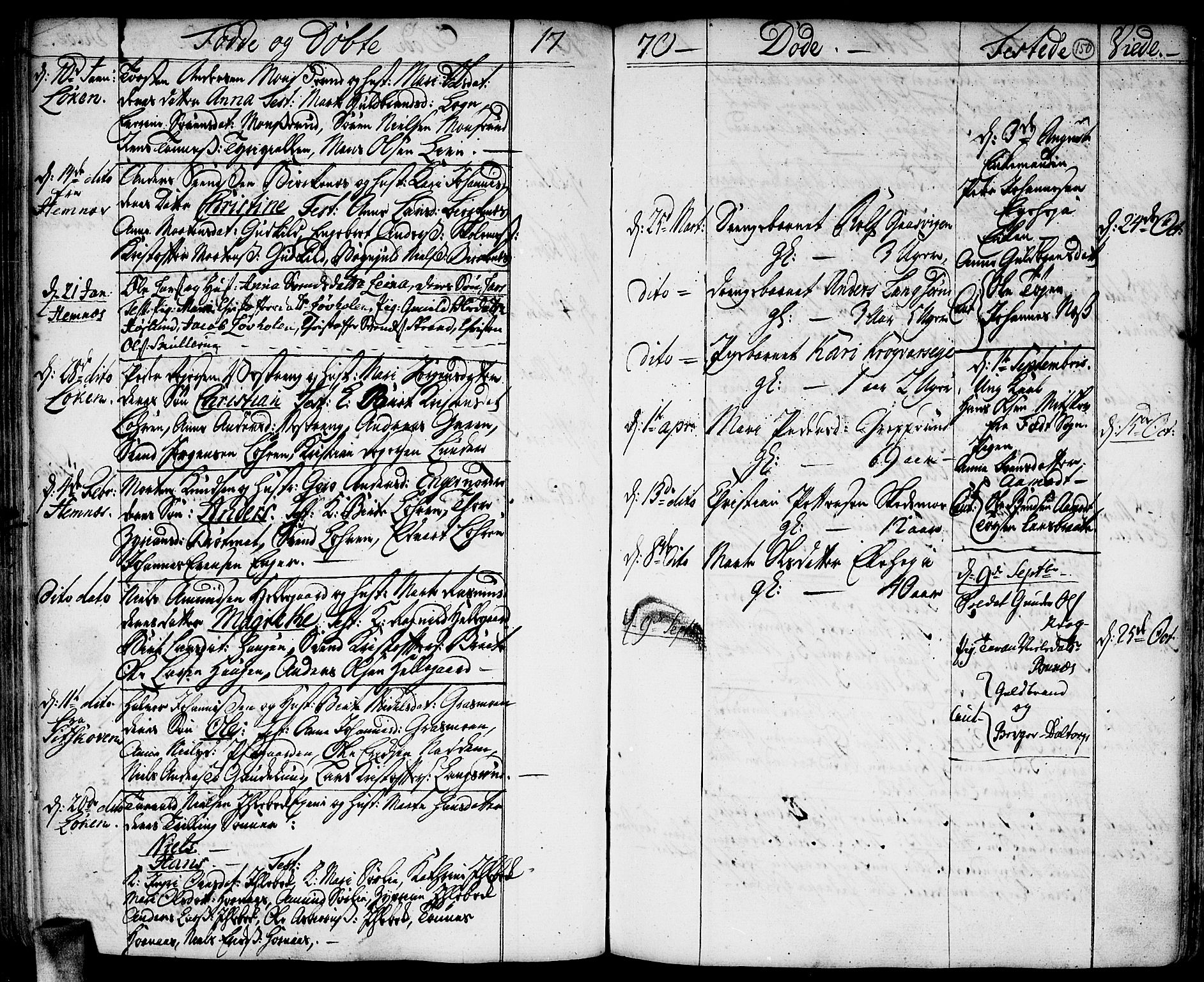 Høland prestekontor Kirkebøker, AV/SAO-A-10346a/F/Fa/L0004: Parish register (official) no. I 4, 1757-1780, p. 150