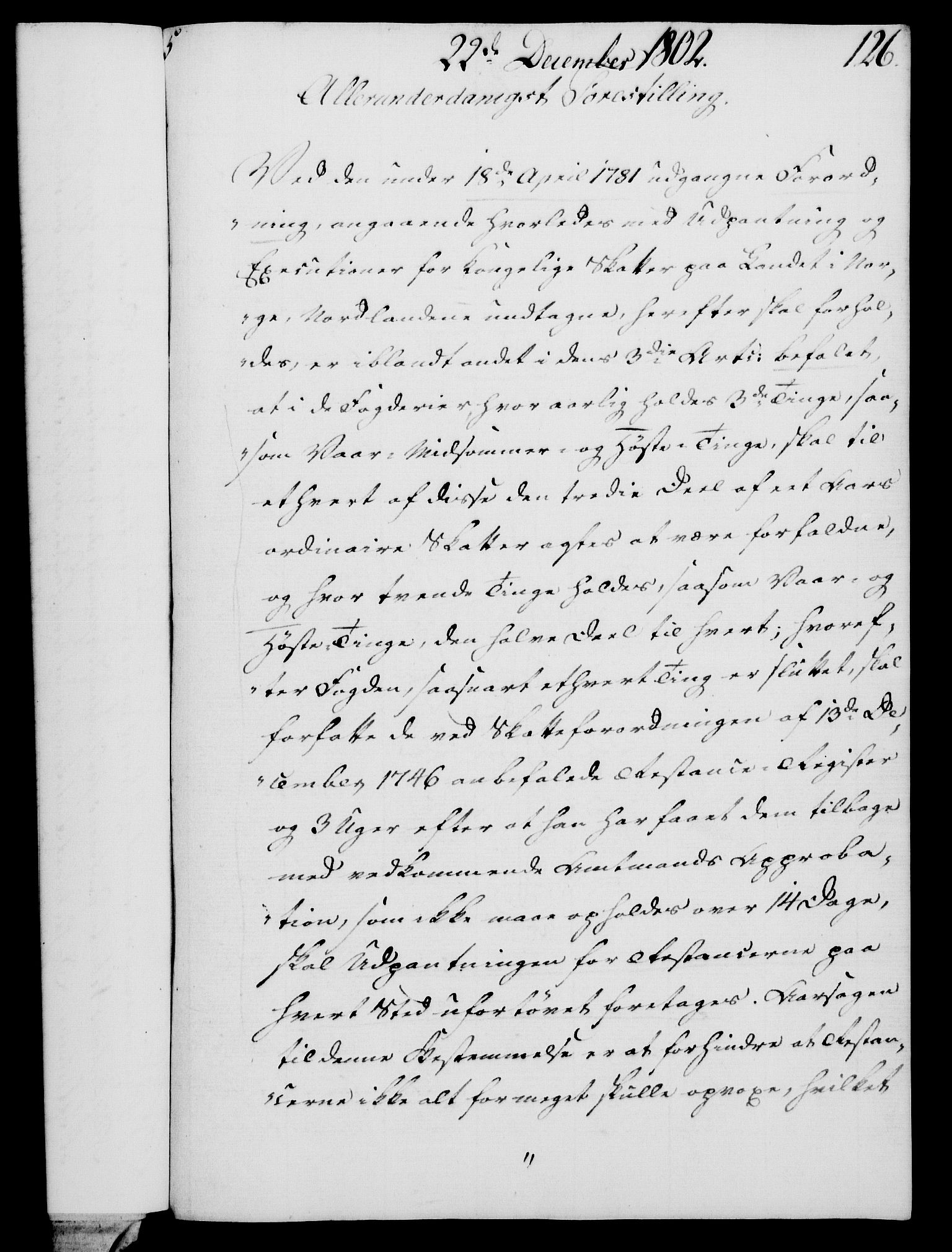 Rentekammeret, Kammerkanselliet, RA/EA-3111/G/Gf/Gfa/L0084: Norsk relasjons- og resolusjonsprotokoll (merket RK 52.84), 1802, p. 774