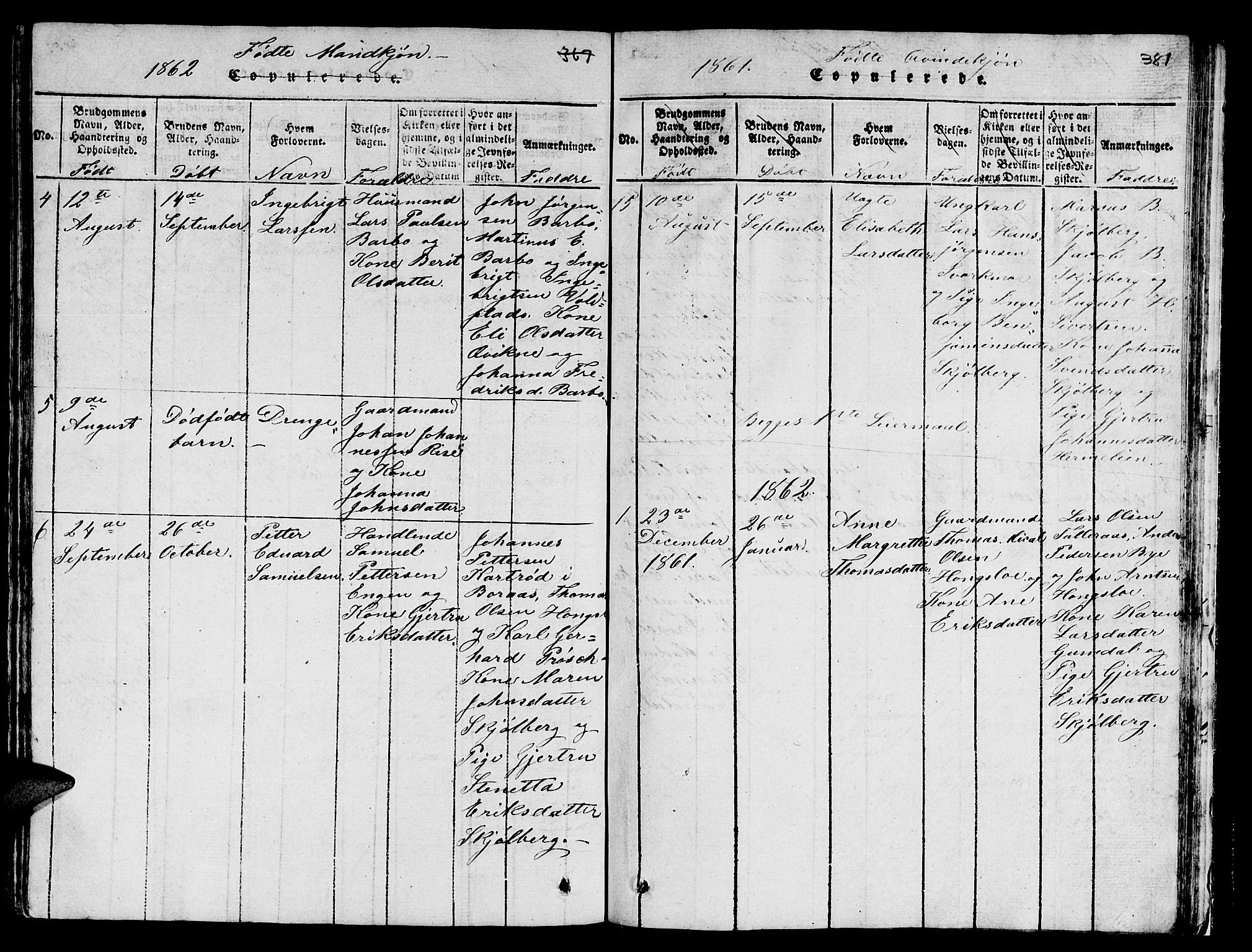 Ministerialprotokoller, klokkerbøker og fødselsregistre - Sør-Trøndelag, SAT/A-1456/671/L0842: Parish register (copy) no. 671C01, 1816-1867, p. 380-381