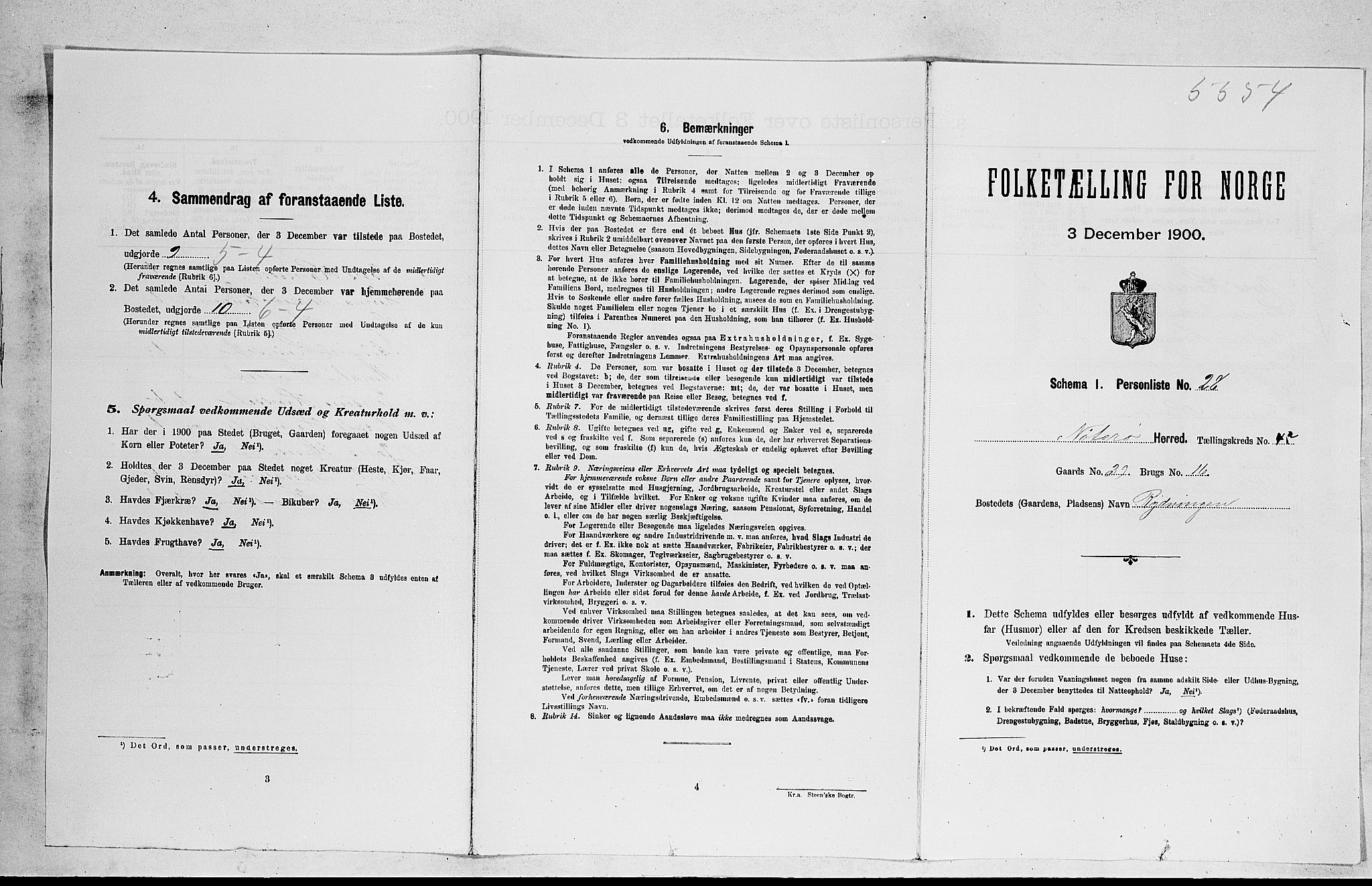 RA, 1900 census for Nøtterøy, 1900, p. 1235