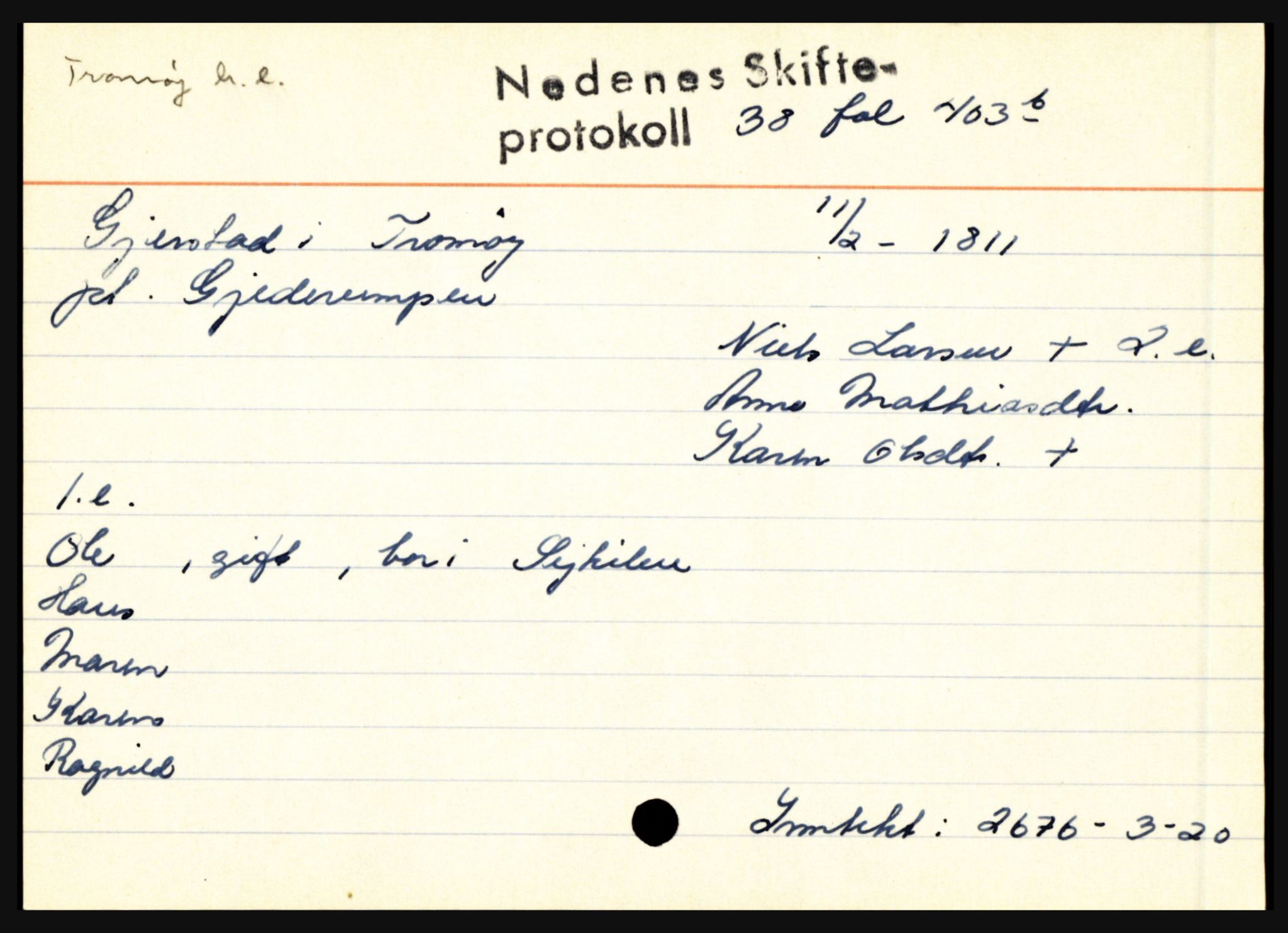 Nedenes sorenskriveri før 1824, AV/SAK-1221-0007/H, p. 9115
