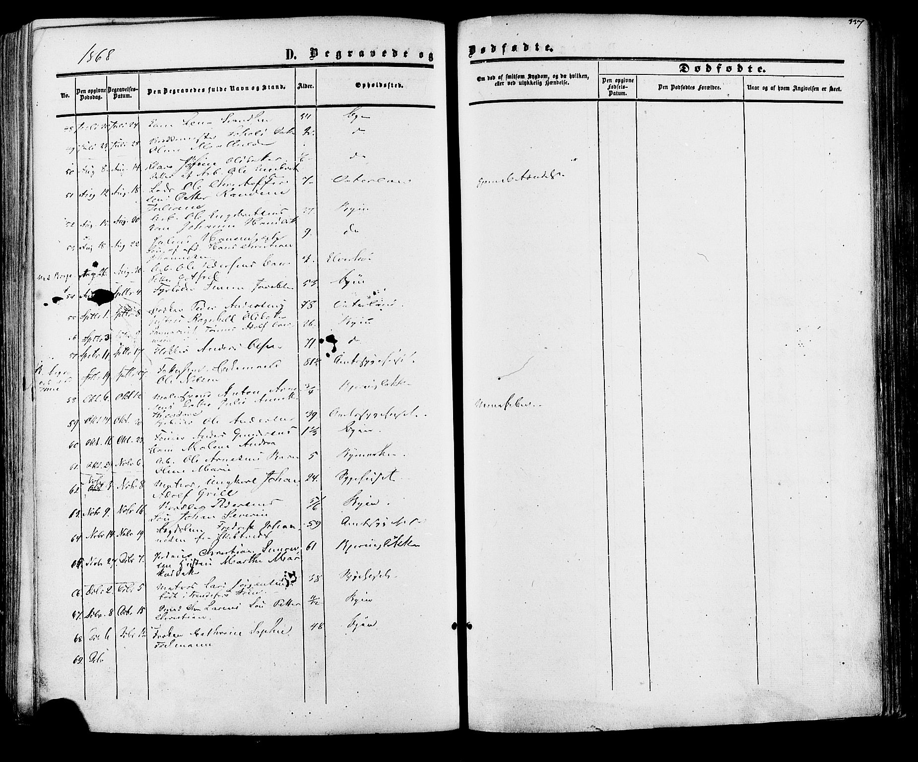 Fredrikstad prestekontor Kirkebøker, SAO/A-11082/F/Fa/L0006: Parish register (official) no. 6, 1857-1878, p. 337