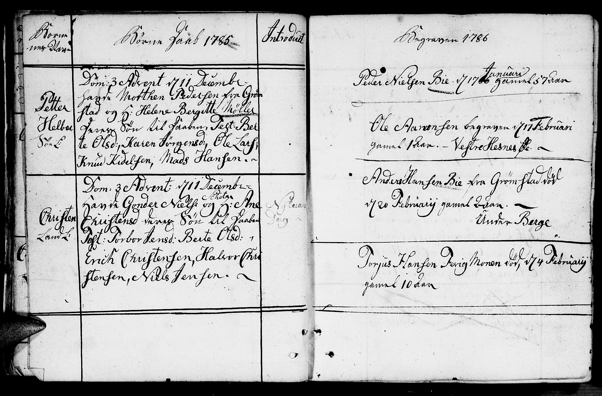 Fjære sokneprestkontor, SAK/1111-0011/F/Fb/L0005: Parish register (copy) no. B 5, 1785-1803, p. 11
