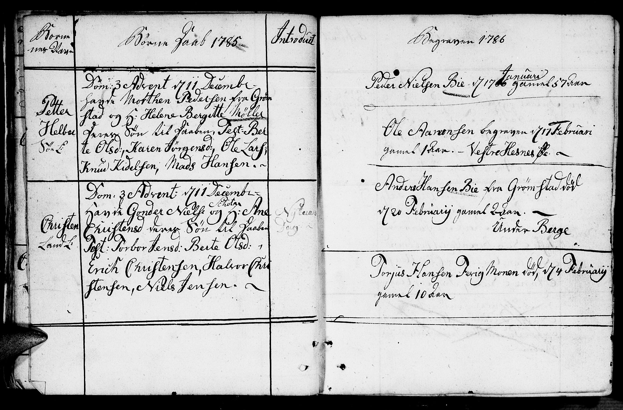 Fjære sokneprestkontor, AV/SAK-1111-0011/F/Fb/L0005: Parish register (copy) no. B 5, 1785-1803, p. 11