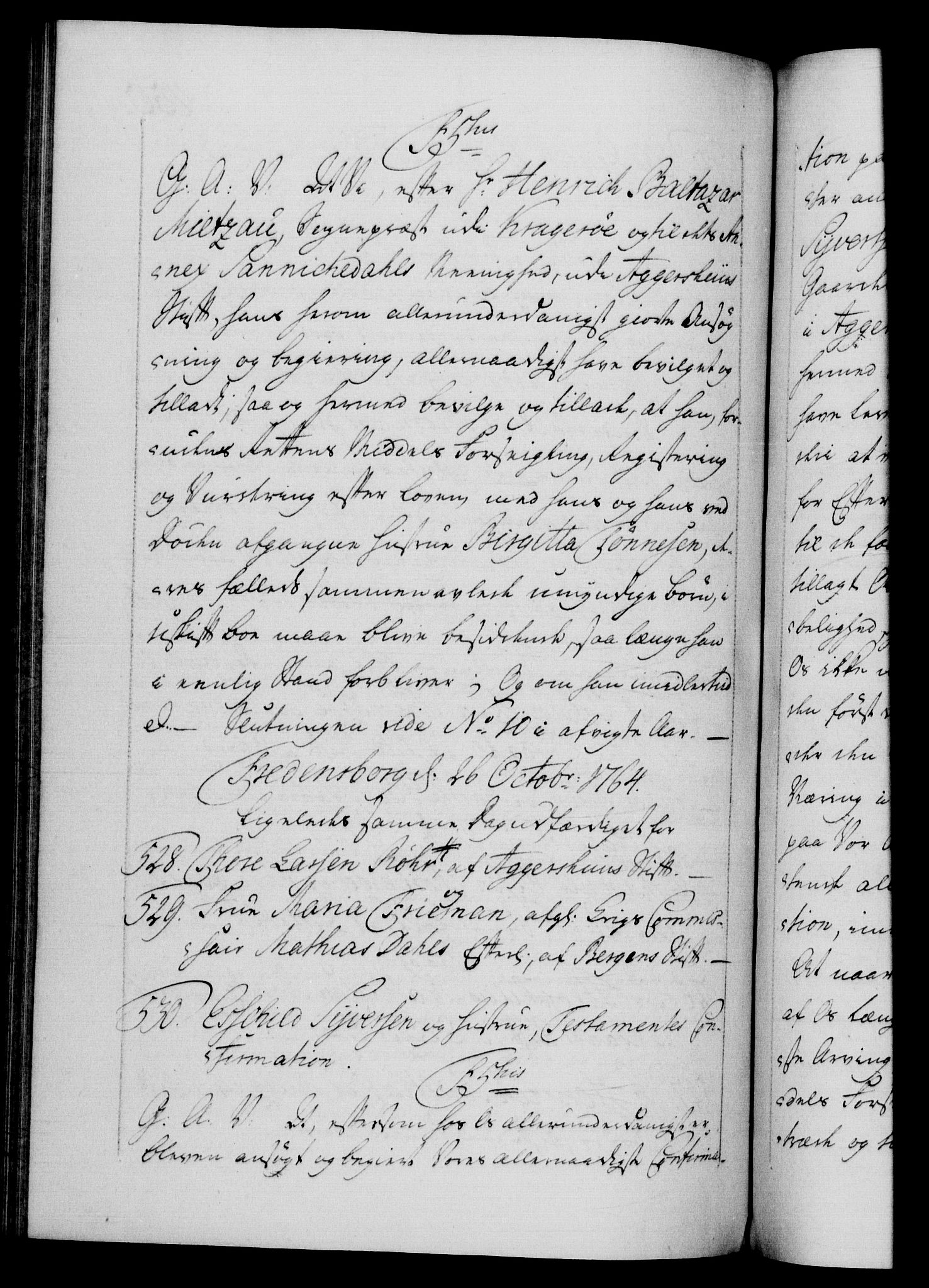 Danske Kanselli 1572-1799, AV/RA-EA-3023/F/Fc/Fca/Fcaa/L0042: Norske registre, 1763-1766, p. 450b