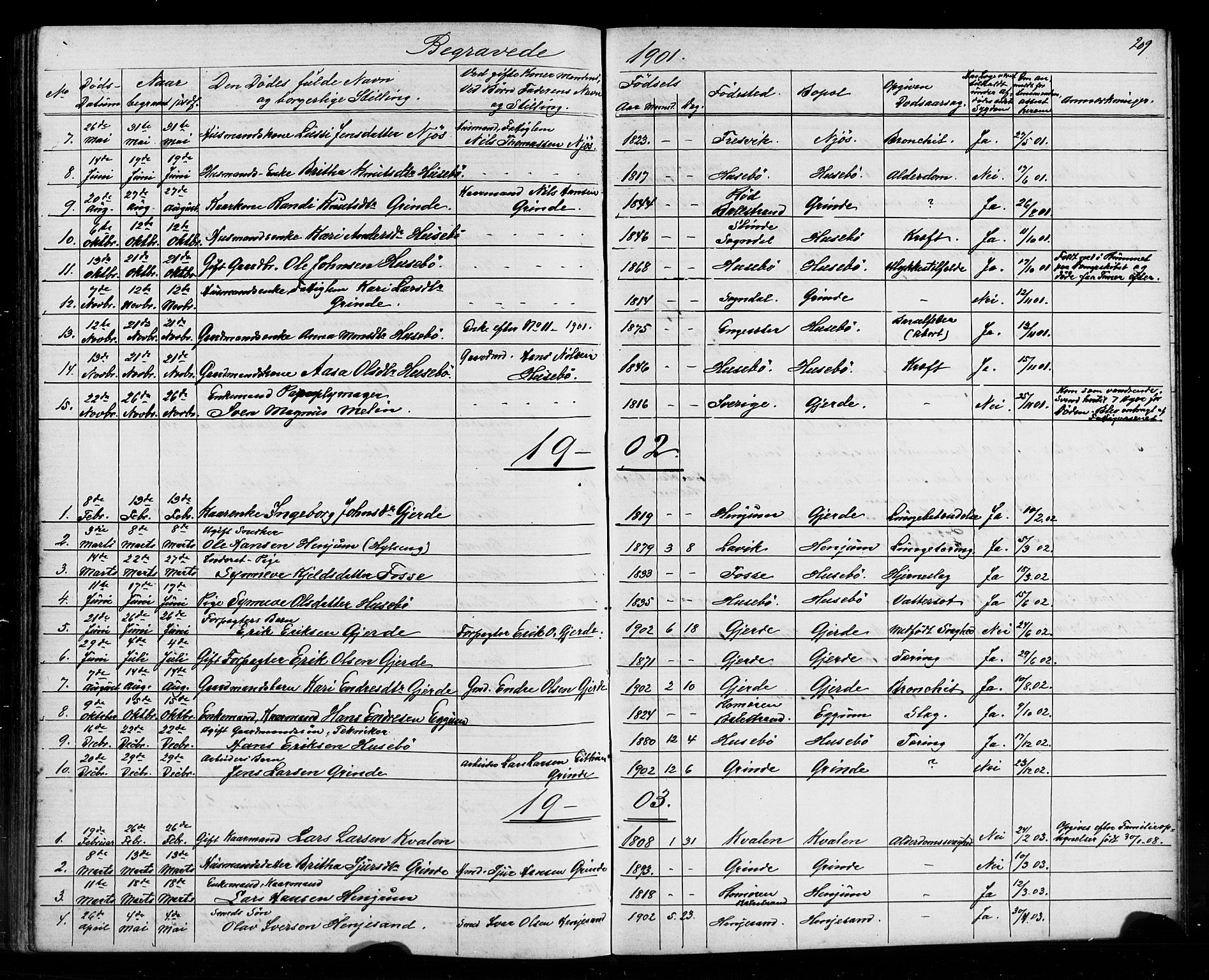 Leikanger sokneprestembete, SAB/A-81001: Parish register (copy) no. A 1, 1873-1916, p. 209