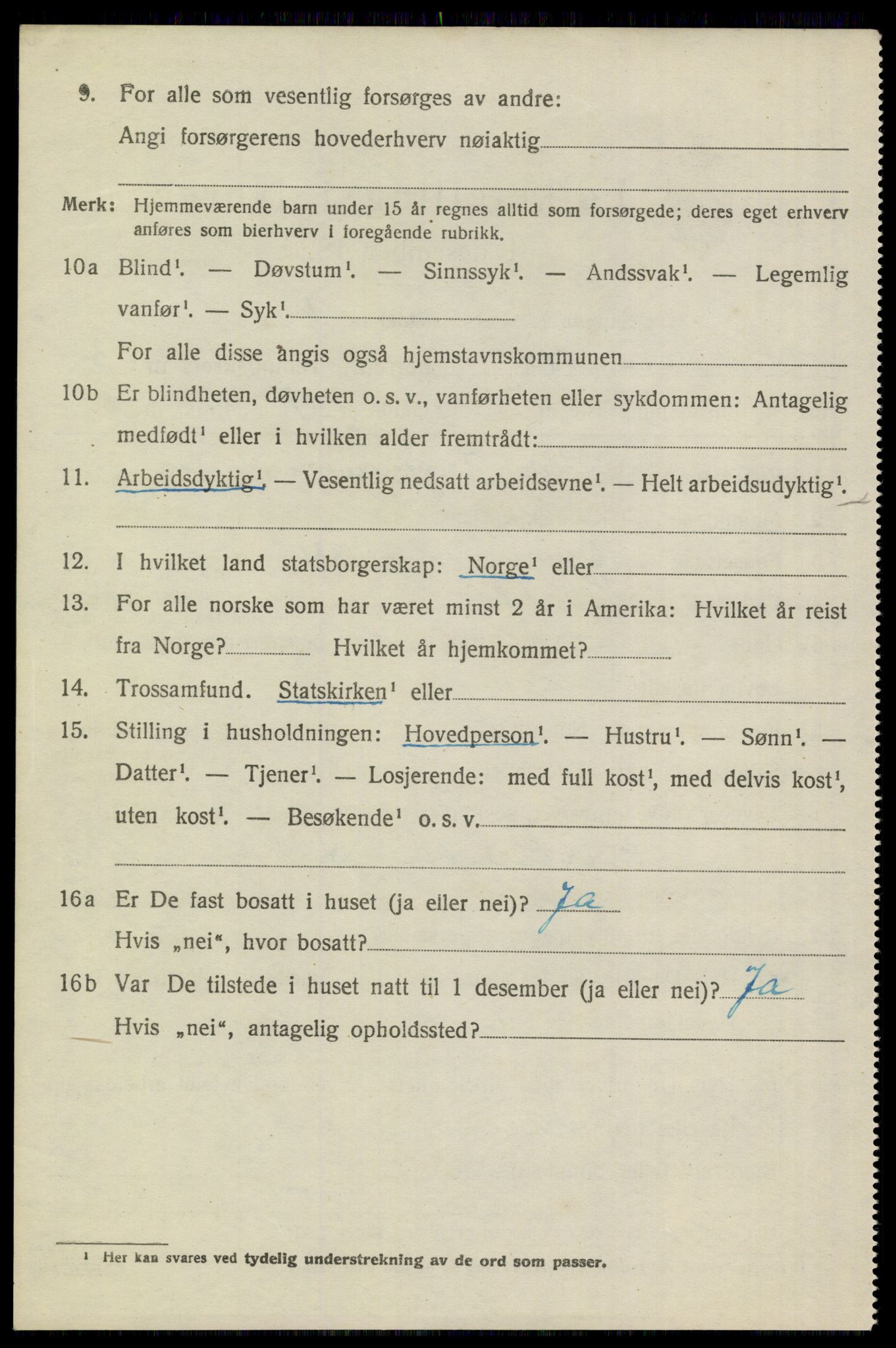 SAKO, 1920 census for Drangedal, 1920, p. 2570