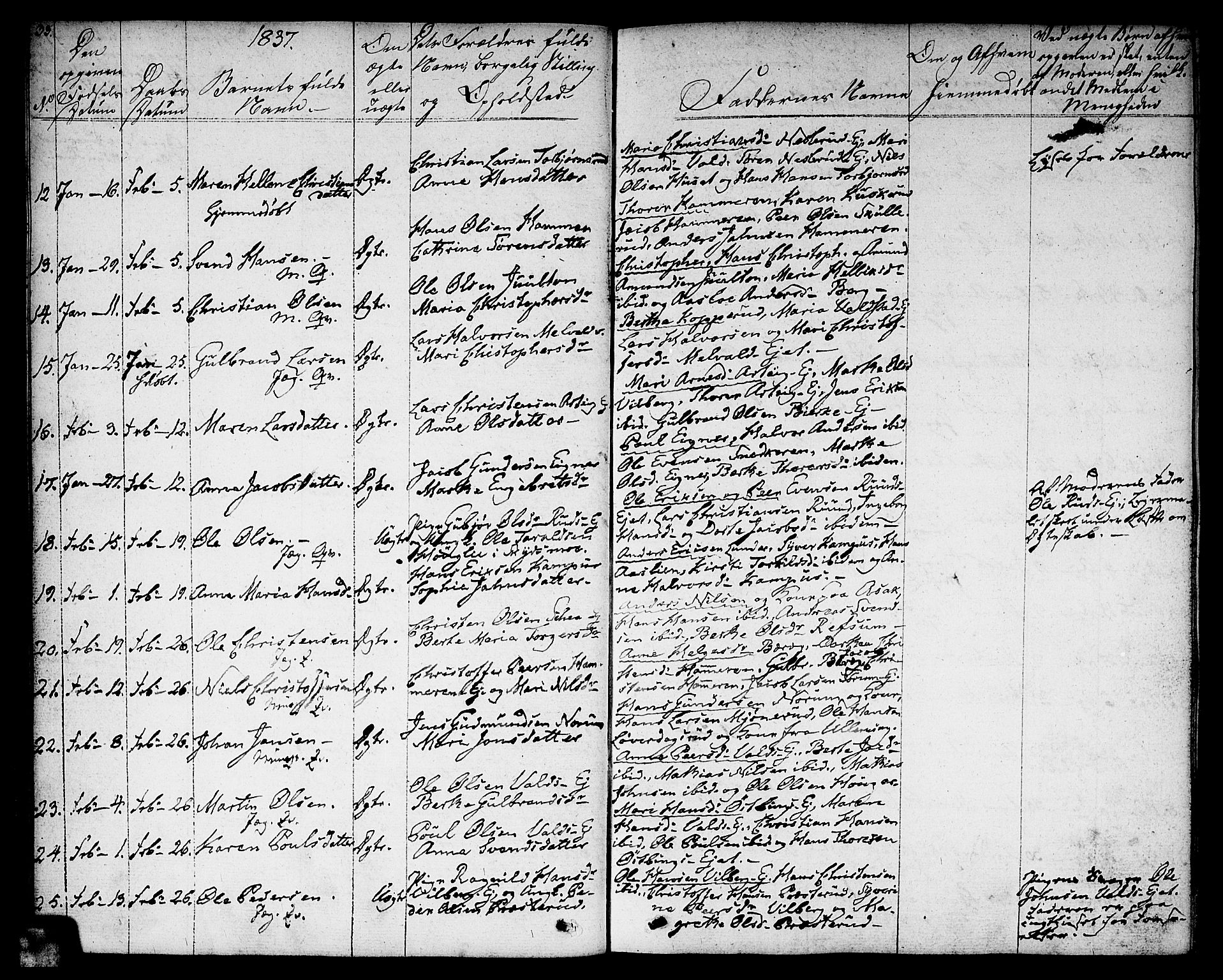 Sørum prestekontor Kirkebøker, AV/SAO-A-10303/F/Fa/L0004: Parish register (official) no. I 4, 1829-1845, p. 33