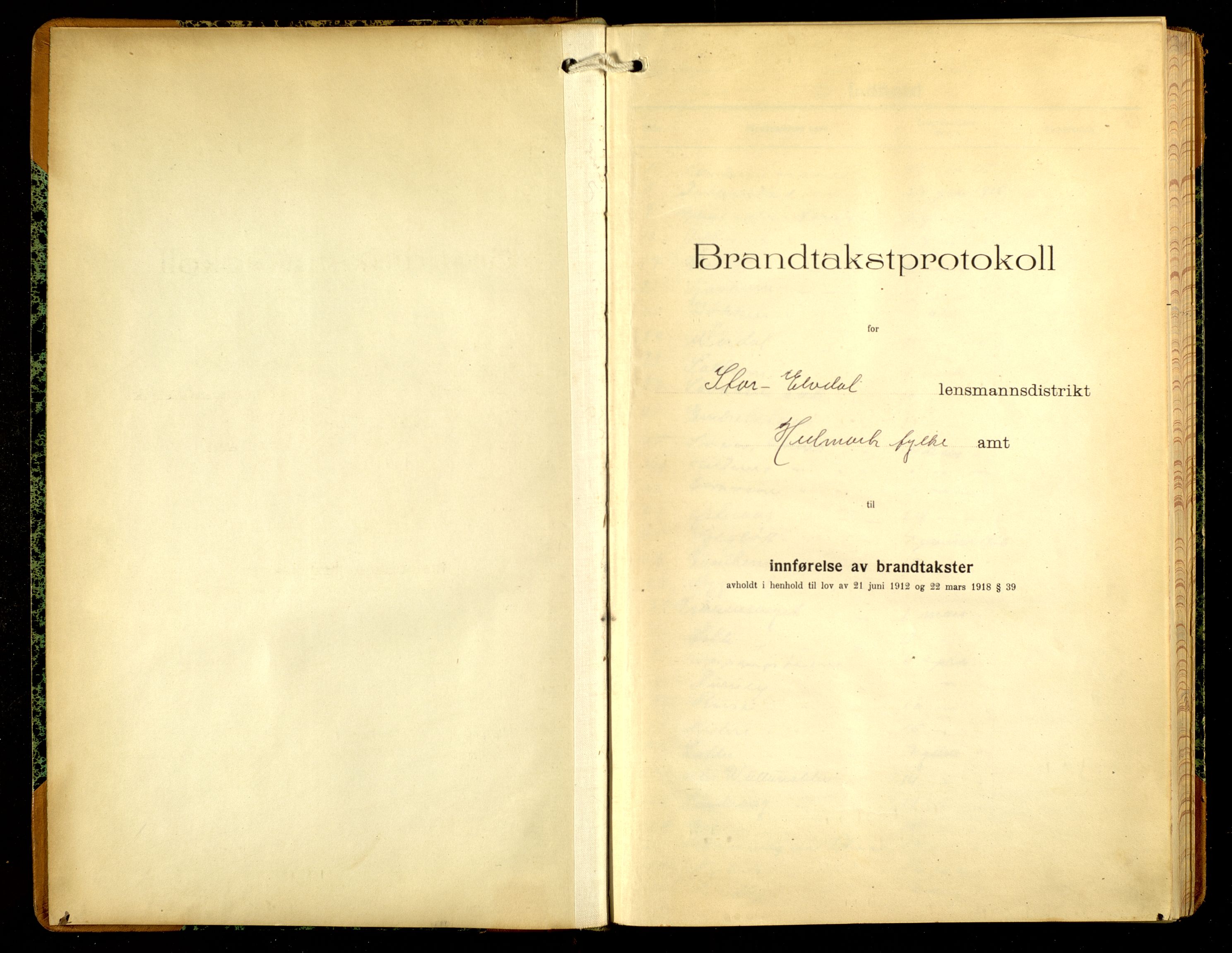 Norges Brannkasse, Stor-Elvdal, SAH/NBRANS-023/F/L0017: Branntakstprotokoll, 1925-1936