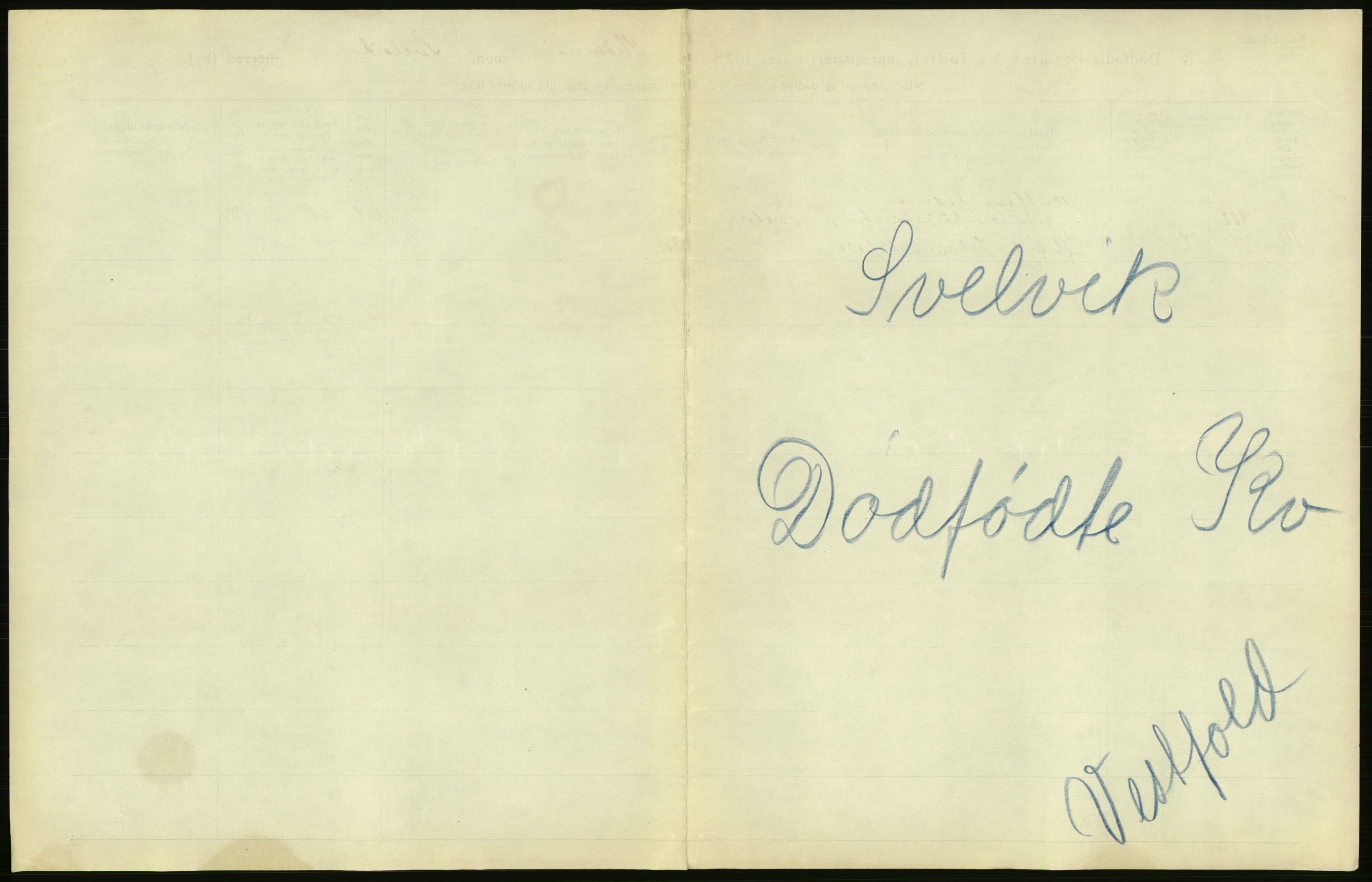 Statistisk sentralbyrå, Sosiodemografiske emner, Befolkning, RA/S-2228/D/Df/Dfc/Dfcb/L0018: Vestfold fylke: Gifte, døde, dødfødte. Bygder og byer., 1922, p. 11