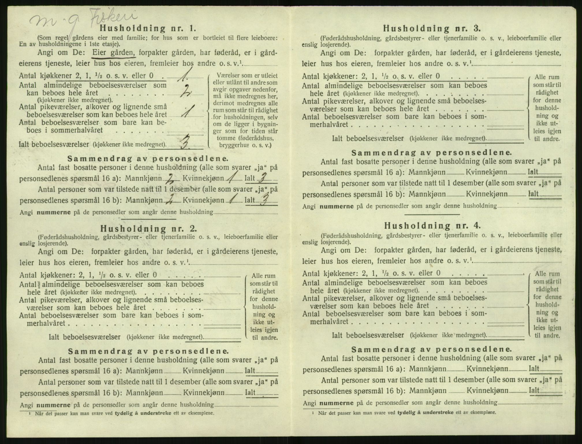 SAT, 1920 census for Herøy (MR), 1920, p. 1110