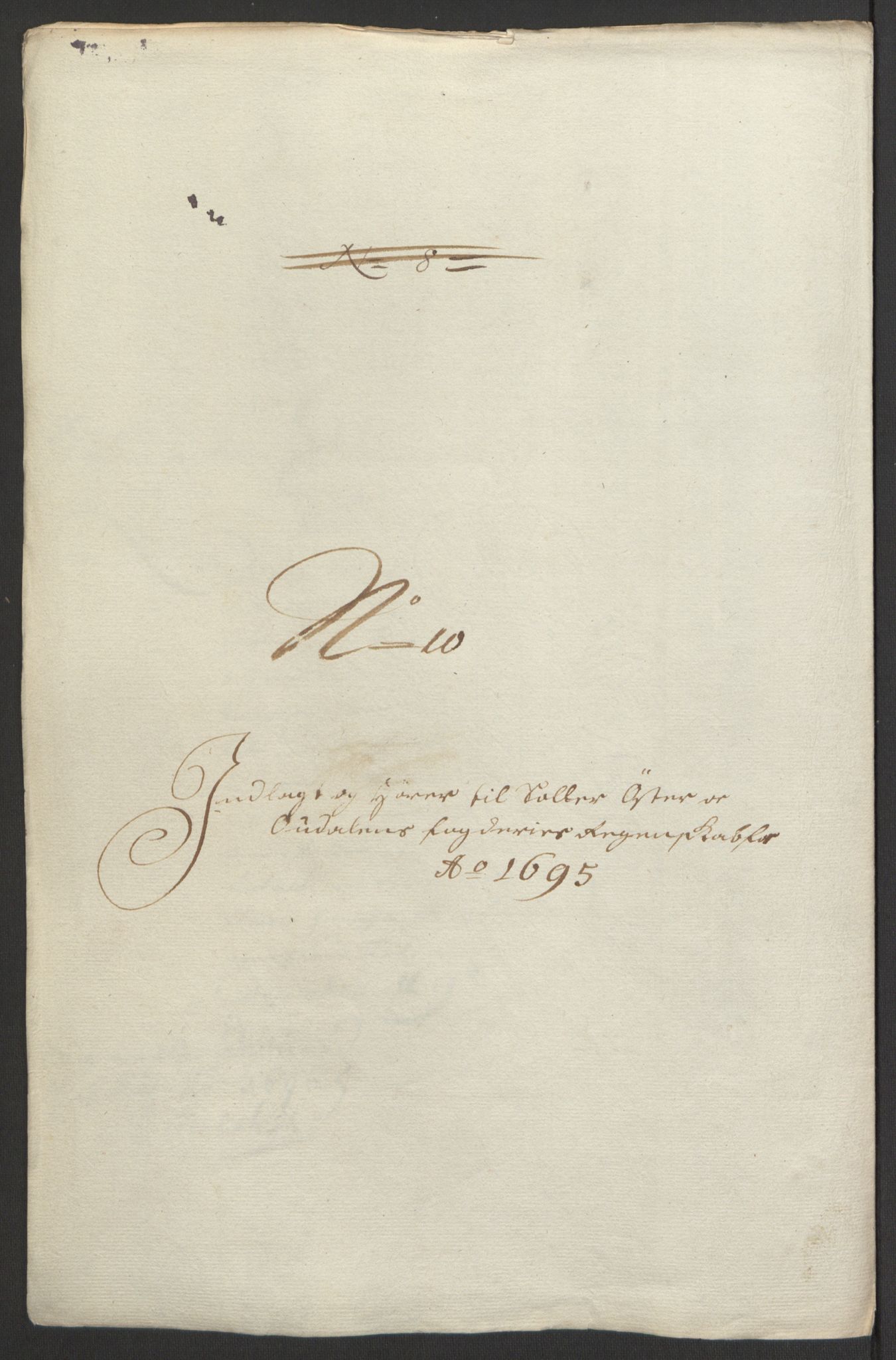Rentekammeret inntil 1814, Reviderte regnskaper, Fogderegnskap, RA/EA-4092/R13/L0833: Fogderegnskap Solør, Odal og Østerdal, 1695, p. 181
