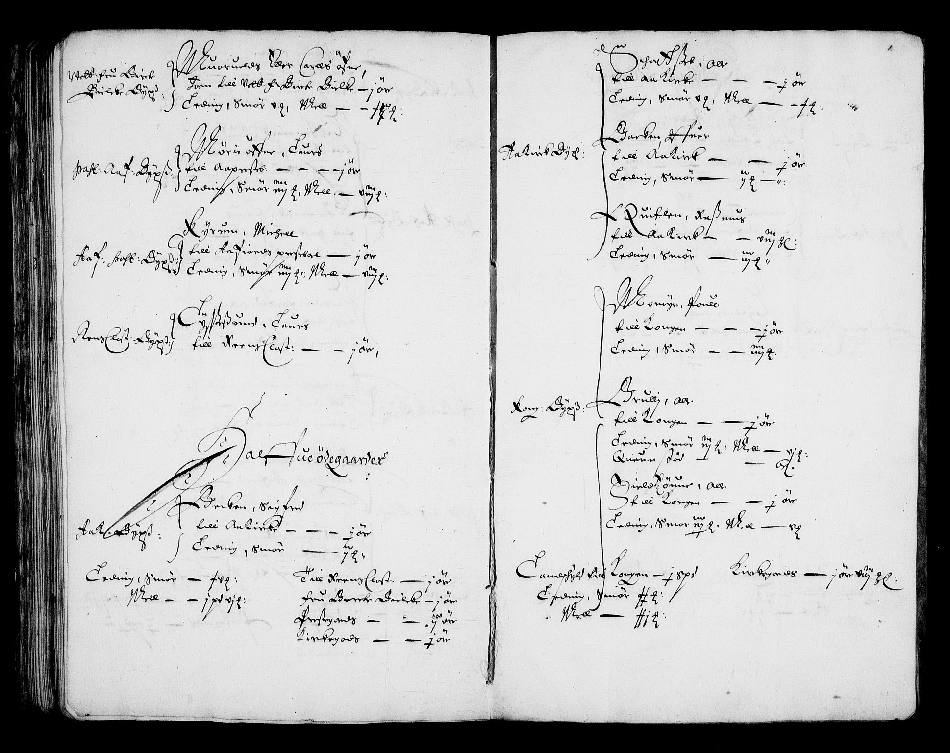 Rentekammeret inntil 1814, Realistisk ordnet avdeling, AV/RA-EA-4070/N/Na/L0002/0002: [XI g]: Trondheims stifts jordebøker: / Fosen fogderi, 1664