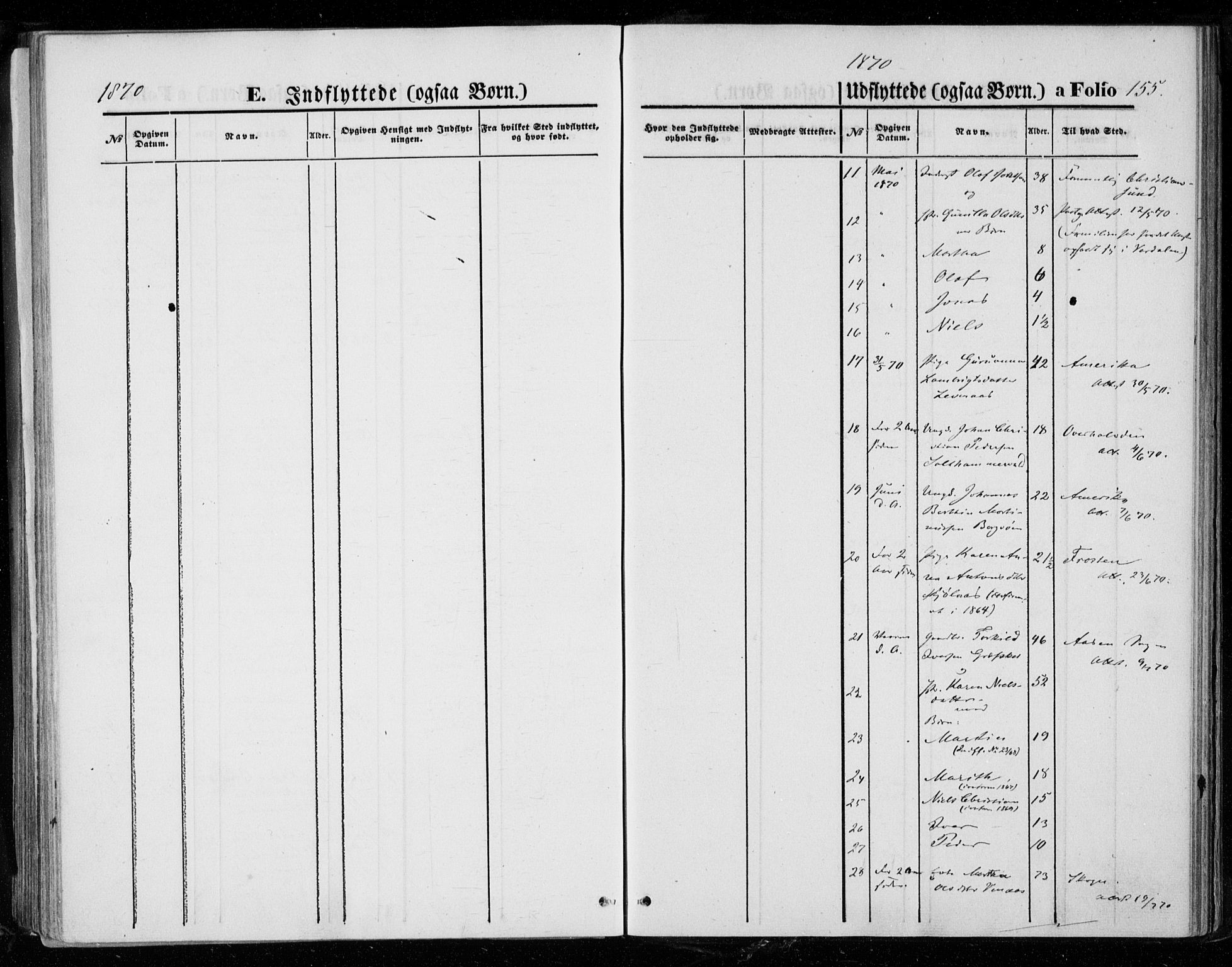 Ministerialprotokoller, klokkerbøker og fødselsregistre - Nord-Trøndelag, SAT/A-1458/721/L0206: Parish register (official) no. 721A01, 1864-1874, p. 155