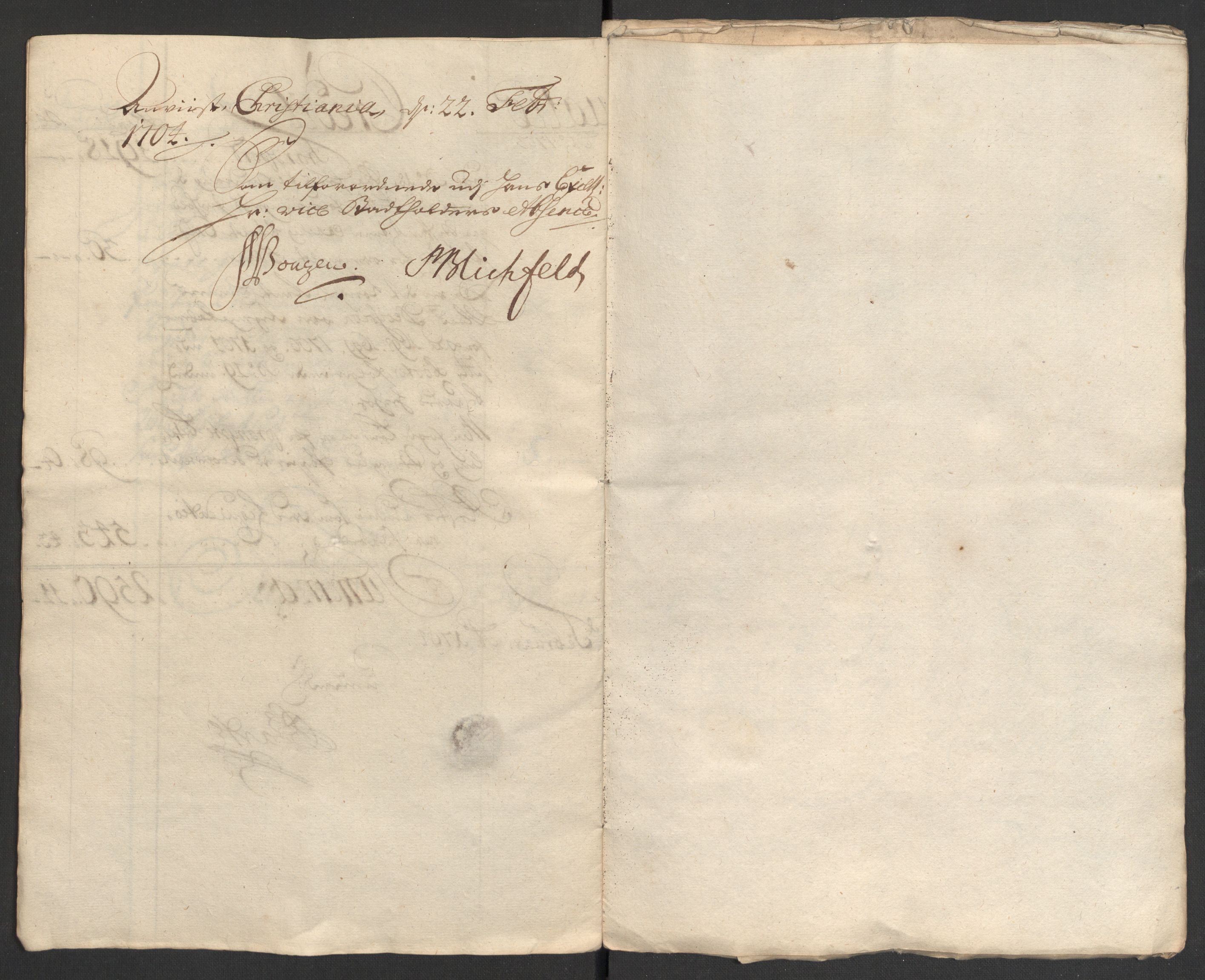 Rentekammeret inntil 1814, Reviderte regnskaper, Fogderegnskap, RA/EA-4092/R24/L1581: Fogderegnskap Numedal og Sandsvær, 1703, p. 8