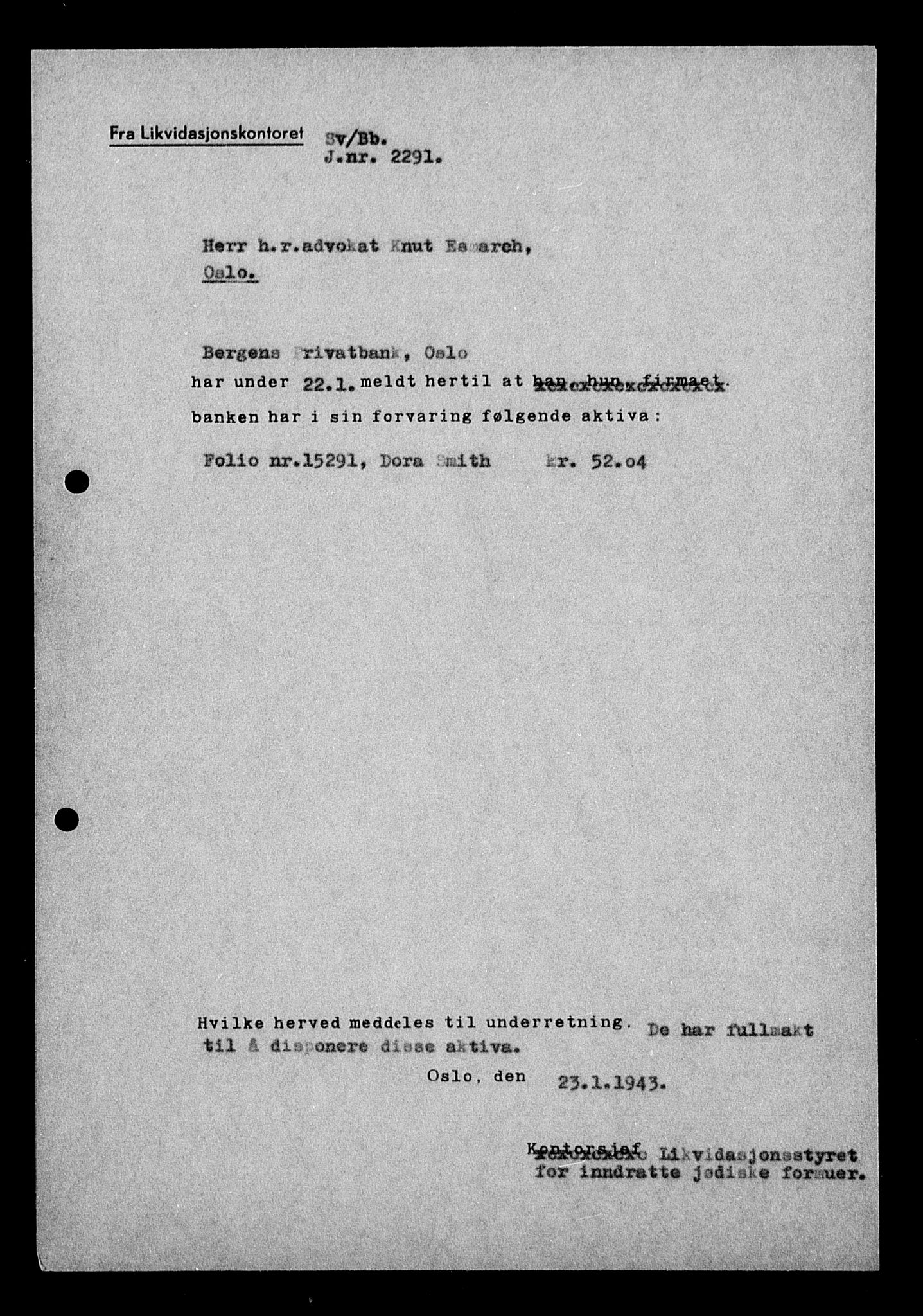 Justisdepartementet, Tilbakeføringskontoret for inndratte formuer, AV/RA-S-1564/H/Hc/Hcc/L0981: --, 1945-1947, p. 645