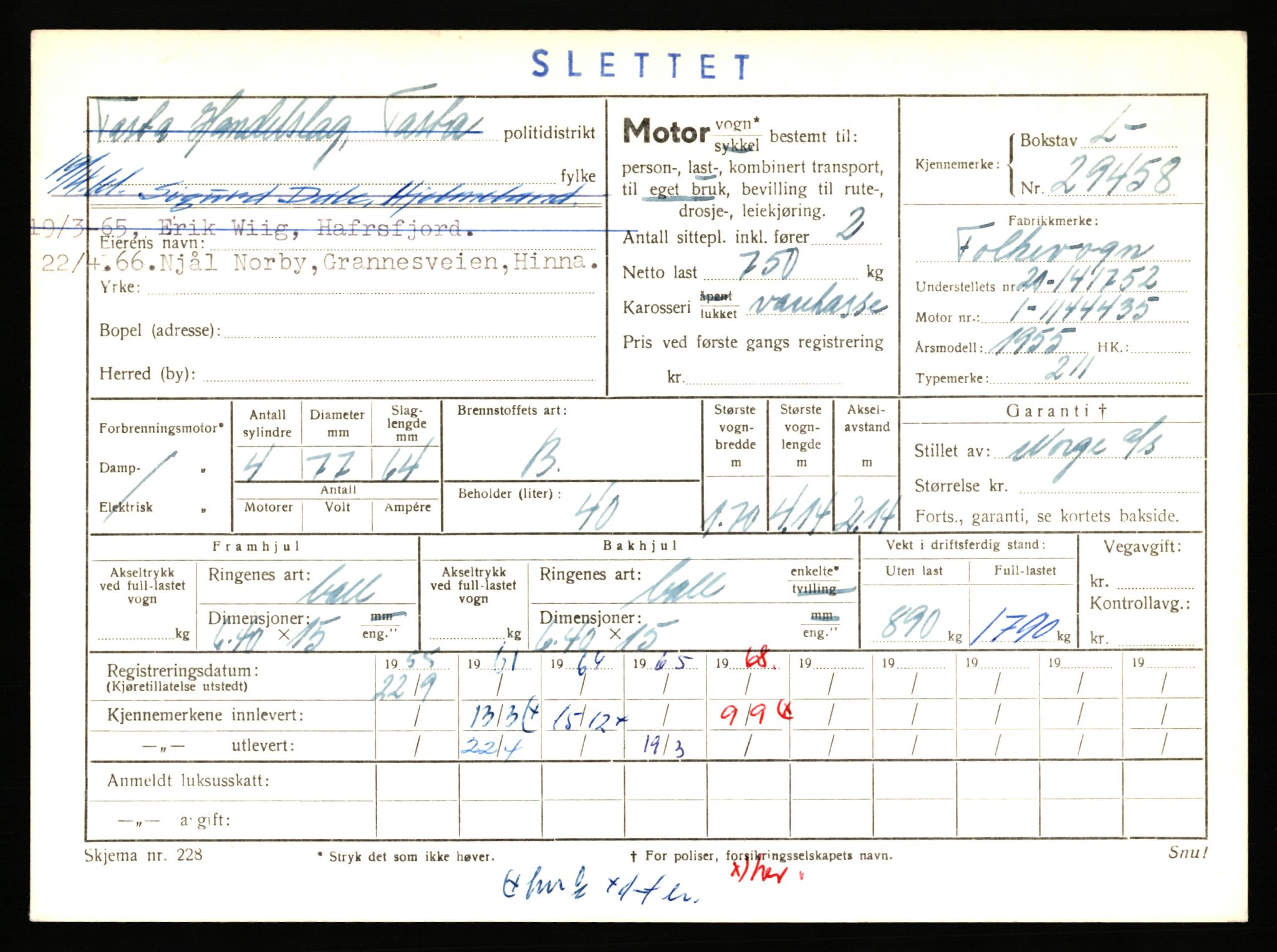 Stavanger trafikkstasjon, AV/SAST-A-101942/0/F/L0048: L-29100 - L-29899, 1930-1971, p. 973