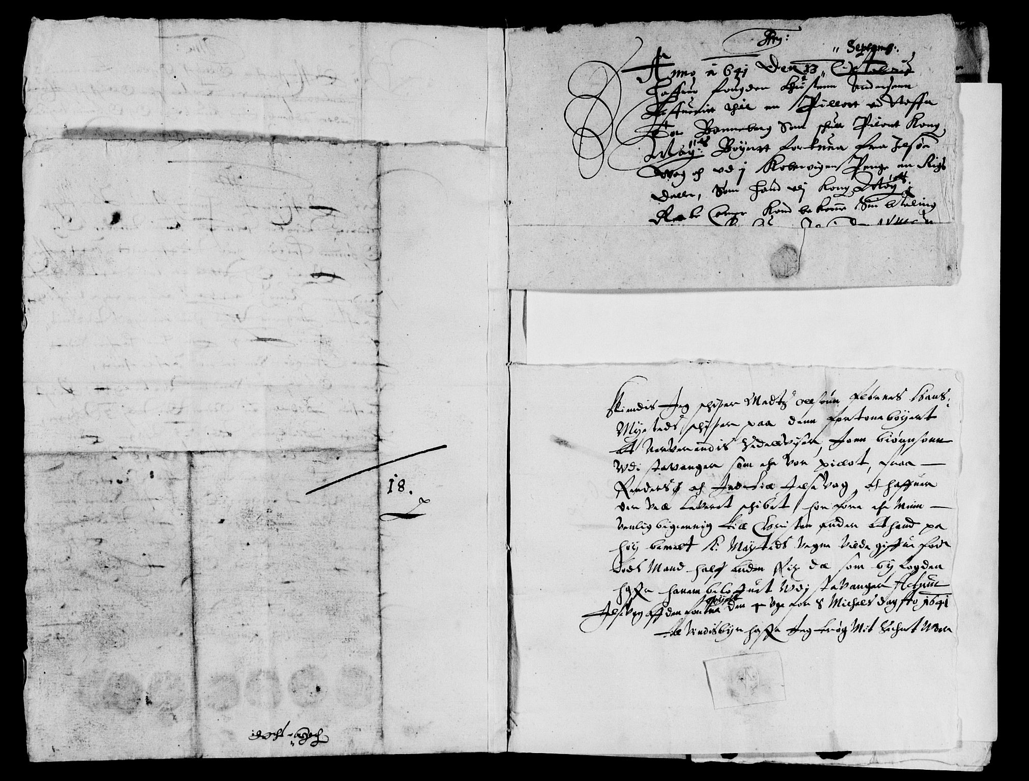 Rentekammeret inntil 1814, Reviderte regnskaper, Lensregnskaper, AV/RA-EA-5023/R/Rb/Rbs/L0025: Stavanger len, 1635-1642