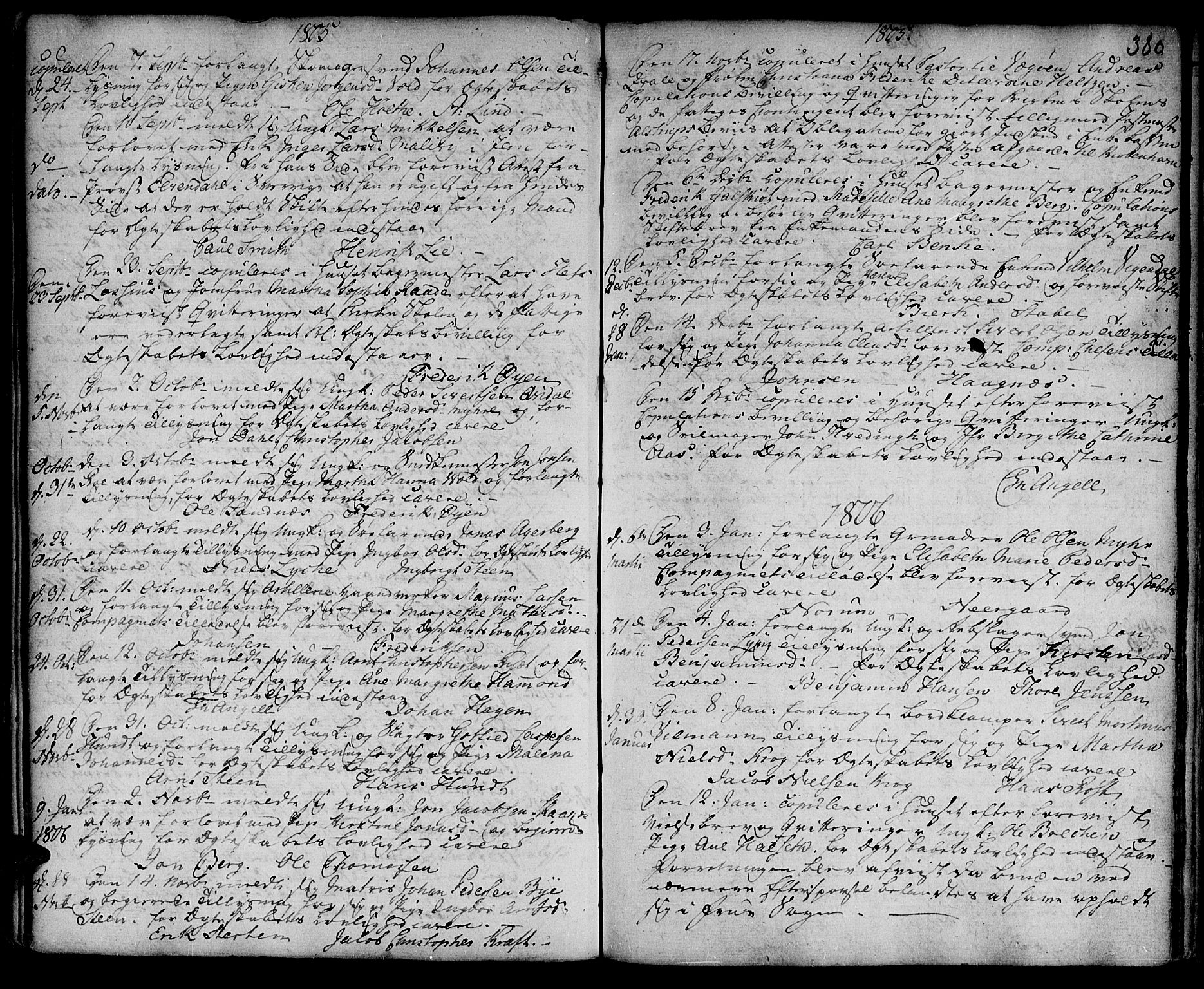 Ministerialprotokoller, klokkerbøker og fødselsregistre - Sør-Trøndelag, AV/SAT-A-1456/601/L0038: Parish register (official) no. 601A06, 1766-1877, p. 380