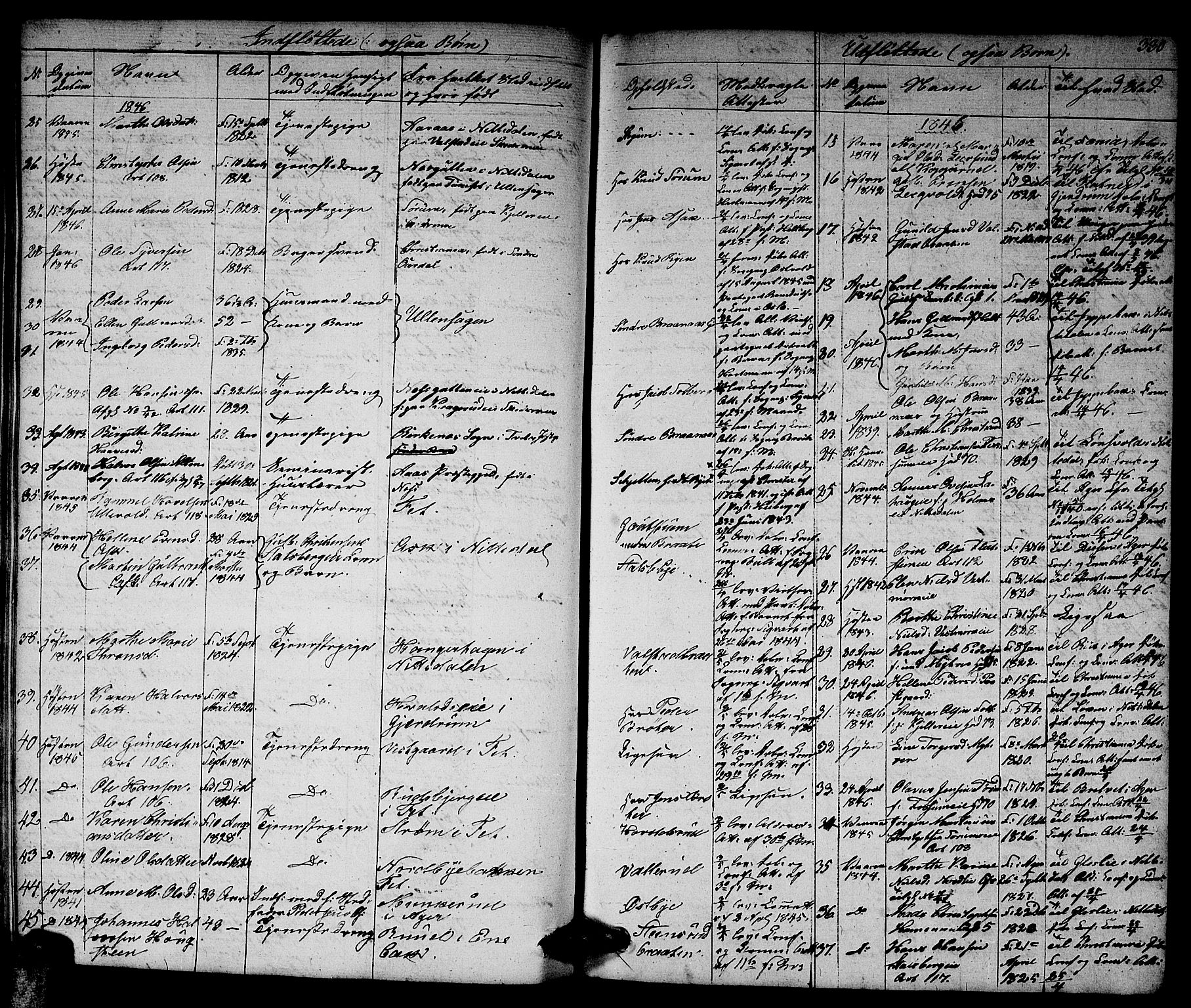 Skedsmo prestekontor Kirkebøker, AV/SAO-A-10033a/G/Ga/L0001: Parish register (copy) no. I 1, 1830-1854, p. 331