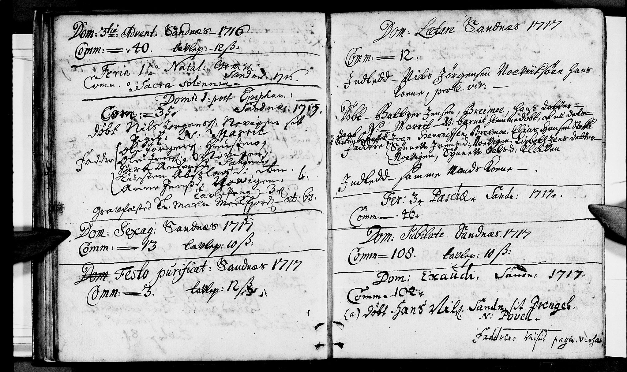 Ministerialprotokoller, klokkerbøker og fødselsregistre - Nordland, AV/SAT-A-1459/831/L0470: Parish register (official) no. 831A01, 1714-1737