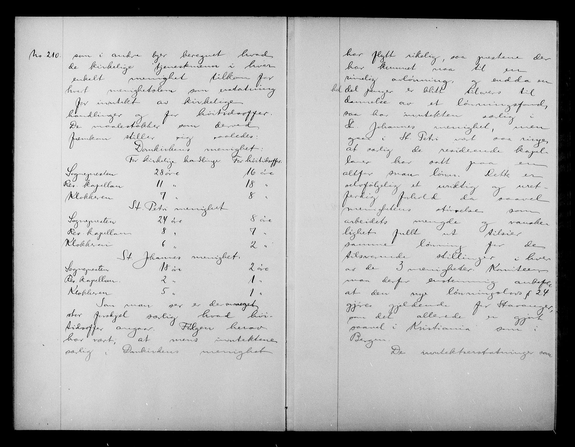 Kirke- og undervisningsdepartementet, Kontoret  for kirke og geistlighet A, AV/RA-S-1007/A/Aa/L0332: Referatprotokoll bd. 2. Ref.nr. 210-234, 1920