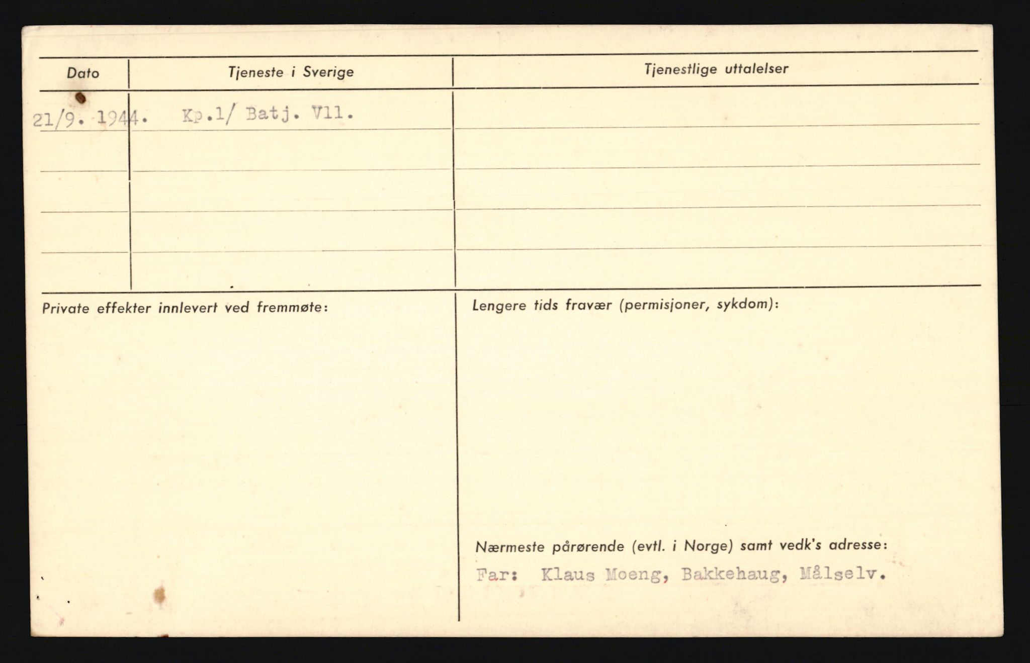 Forsvaret, Troms infanteriregiment nr. 16, AV/RA-RAFA-3146/P/Pa/L0020: Rulleblad for regimentets menige mannskaper, årsklasse 1936, 1936, p. 296