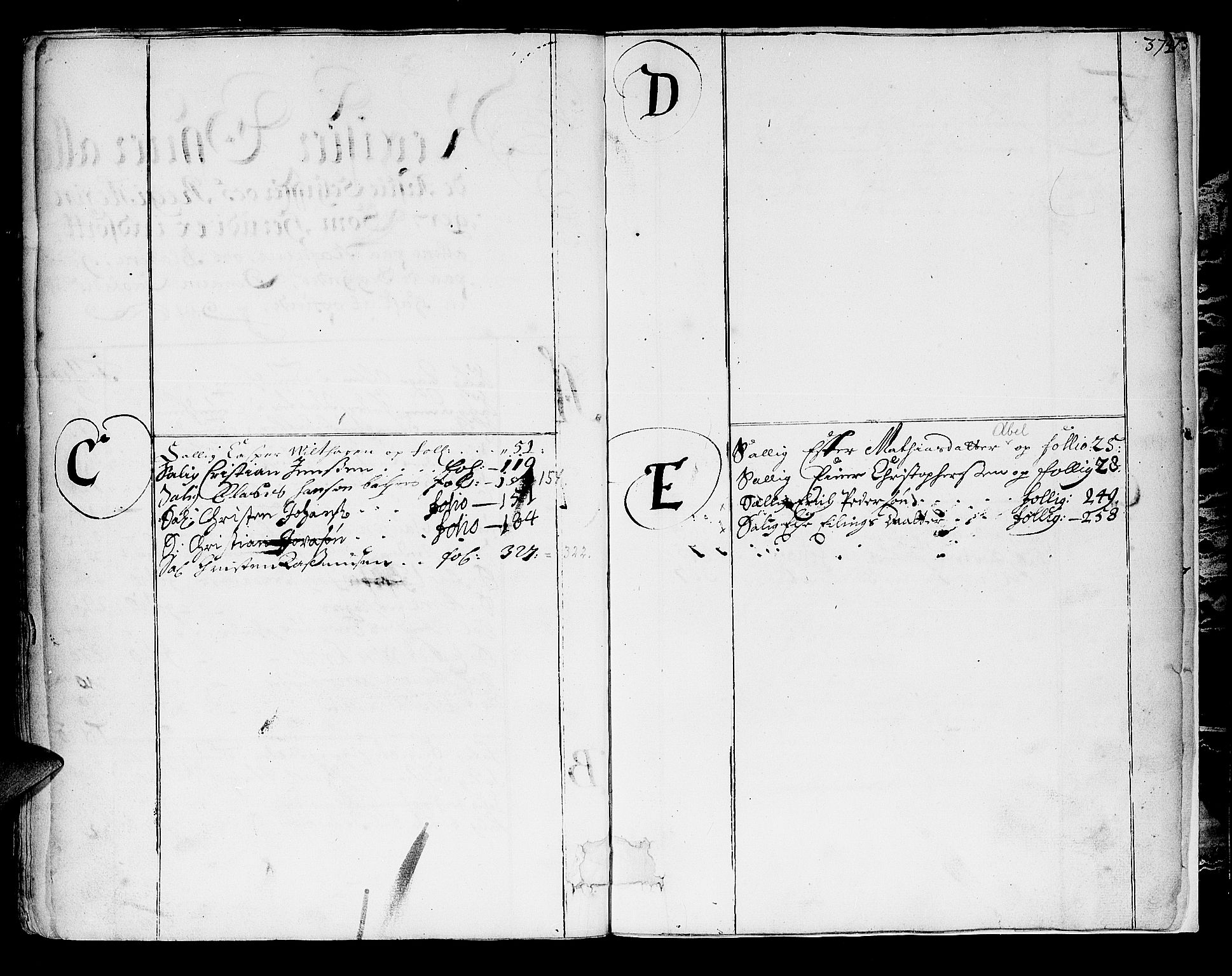 Trondheim byfogd, AV/SAT-A-0003/1/3/3A/L0002: Skifteprotokoll - gml.nr.2. (m/ register), 1684-1690