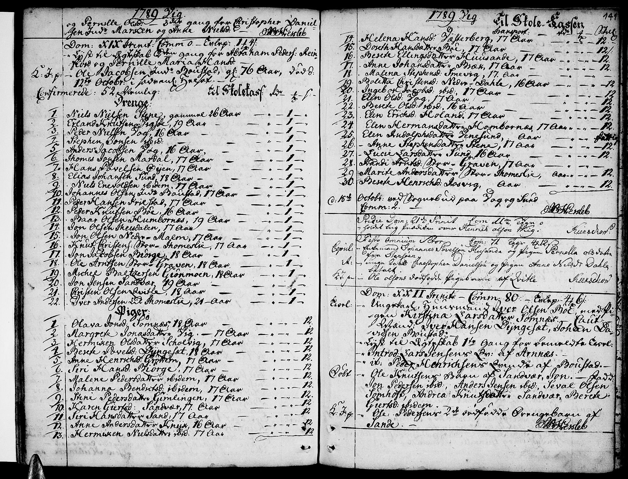 Ministerialprotokoller, klokkerbøker og fødselsregistre - Nordland, SAT/A-1459/812/L0173: Parish register (official) no. 812A02, 1752-1800, p. 141